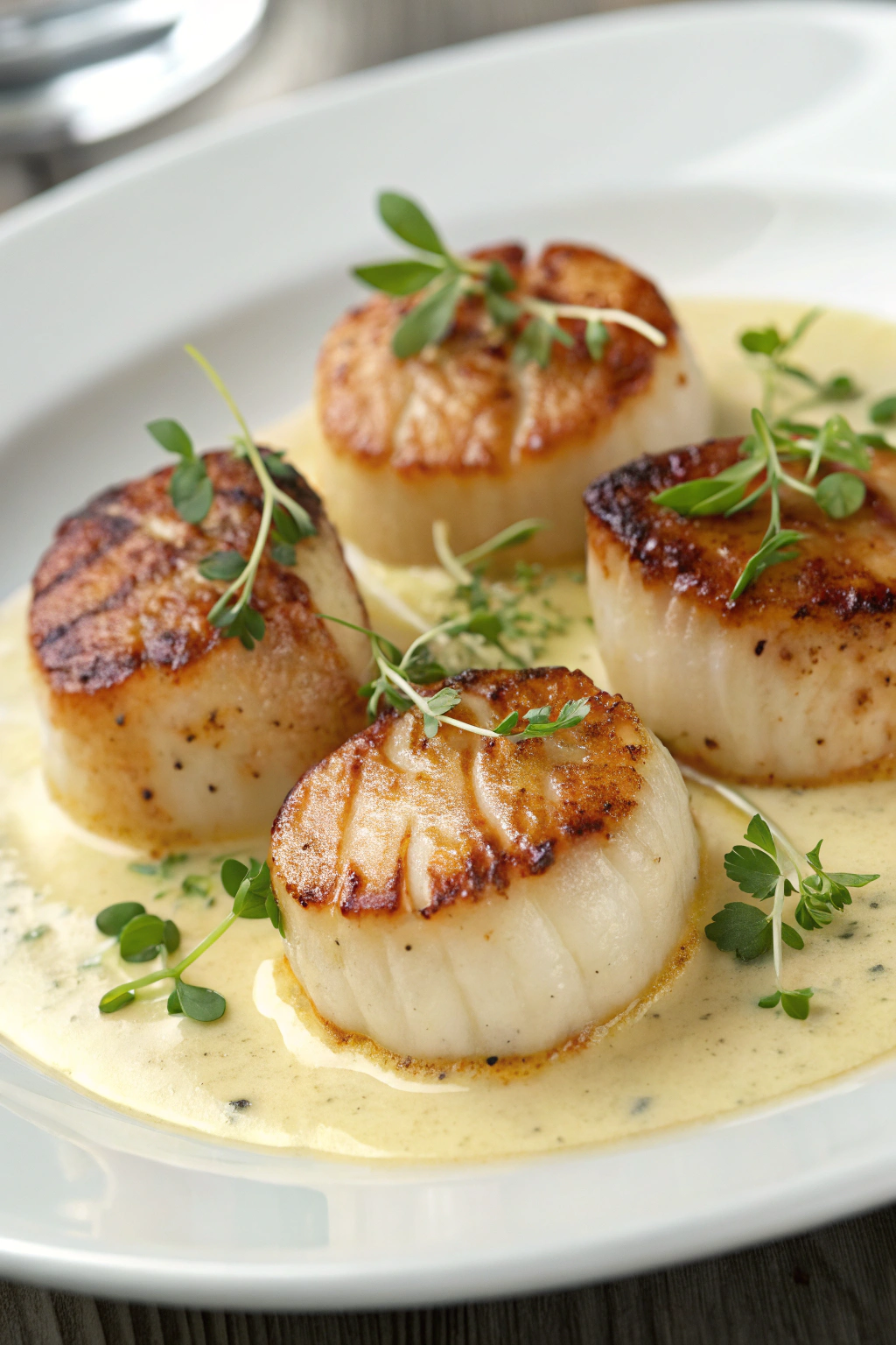 Creamy Scallops Recipe