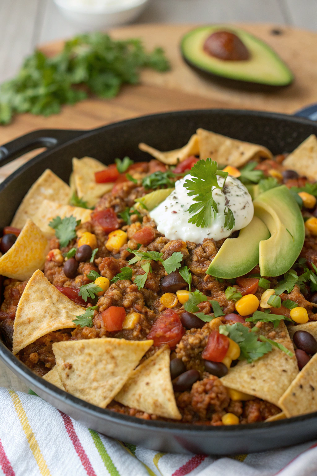 Healthy Enchilada Skillet Recipe