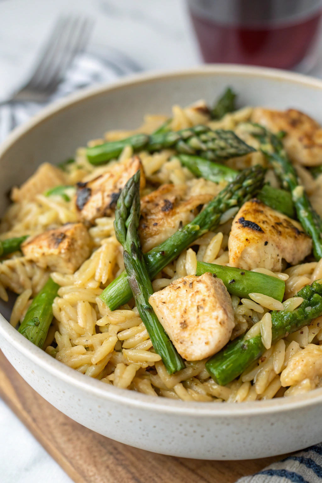High Protein Chicken Orzo Recipe