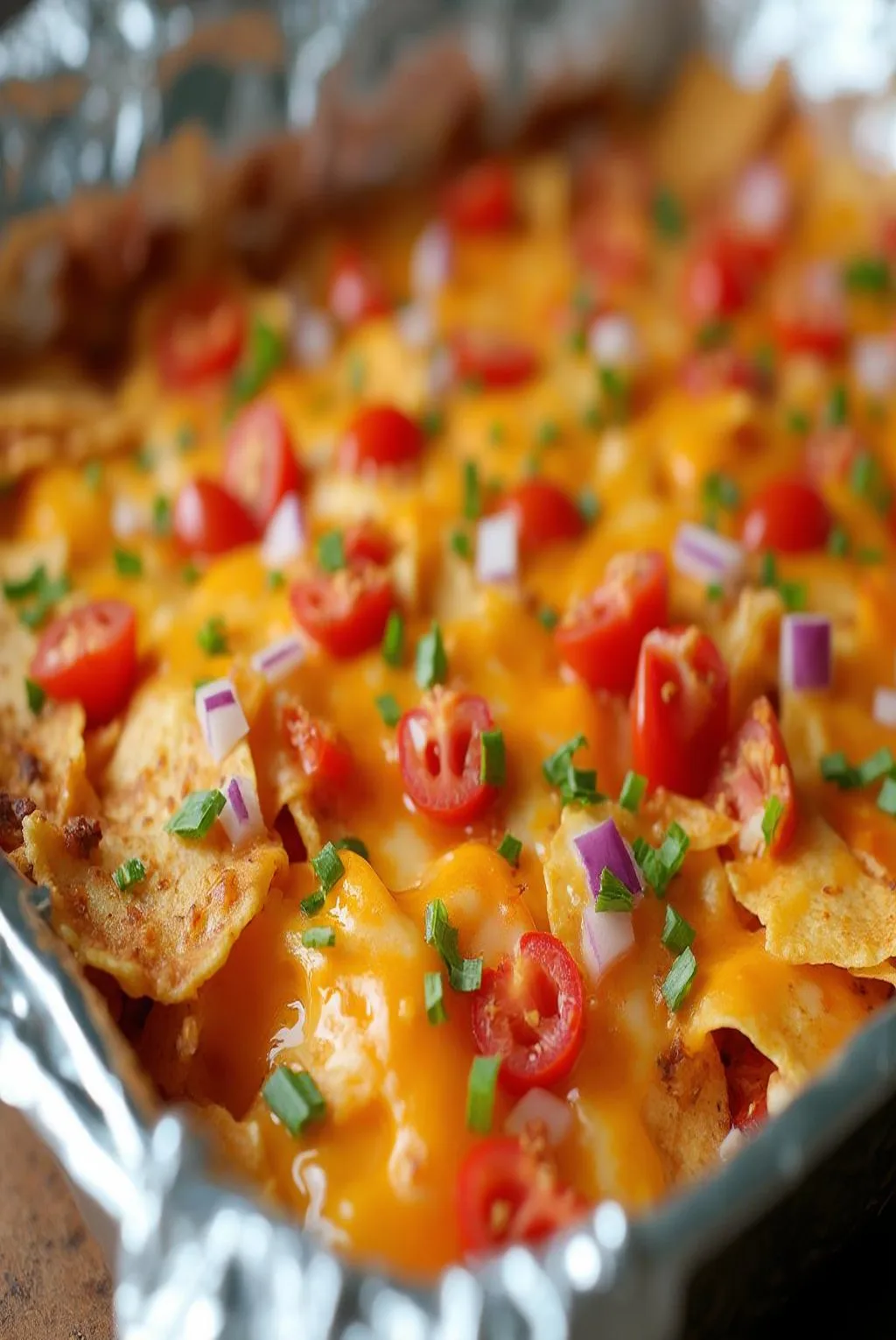 Indian-ish Nachos With Cheddar, Black Beans and Chutney