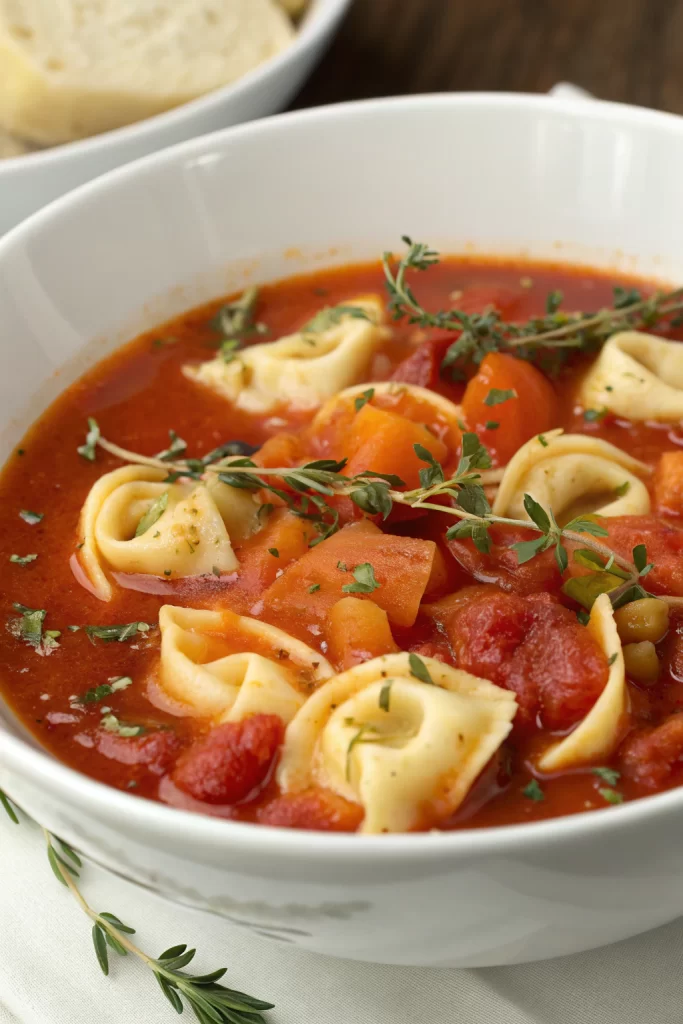 Tomato Tortellini Soup Recipe