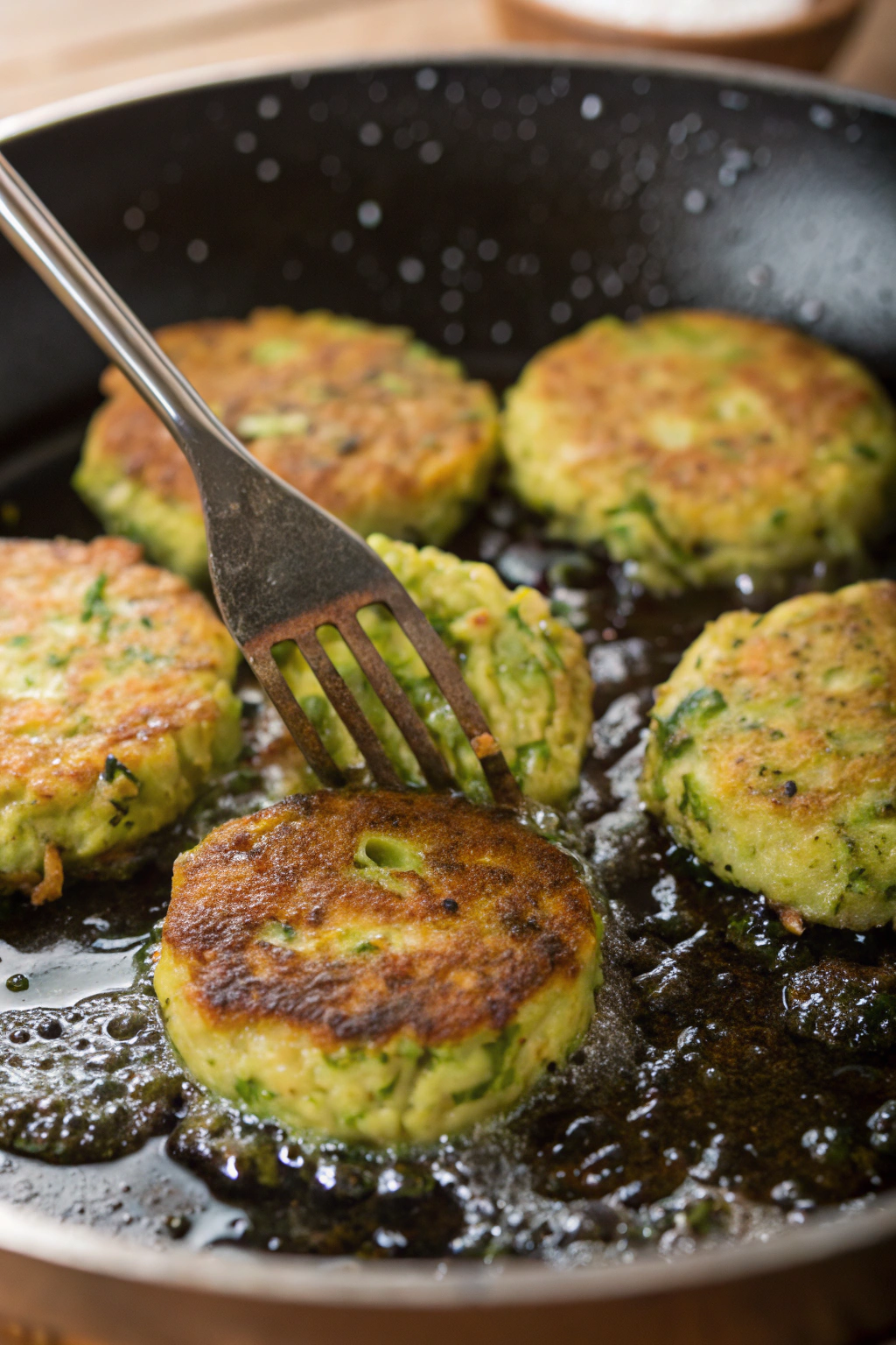 Broccoli Feta Fritters Recipe
