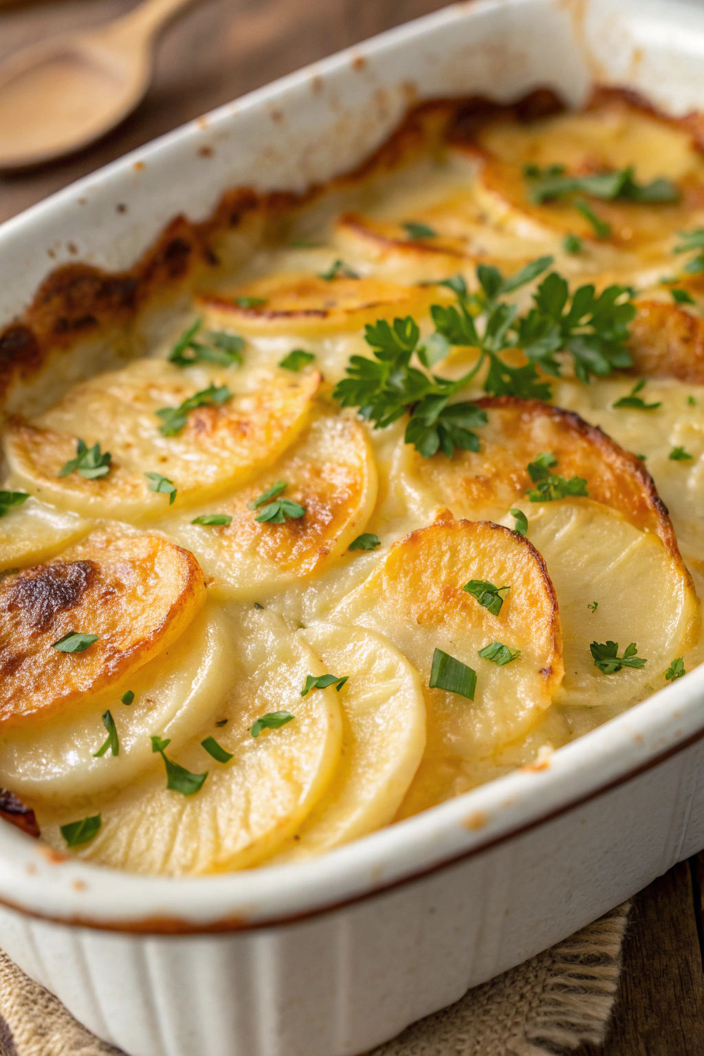 Cheesy Scalloped Potatoes Recipe
