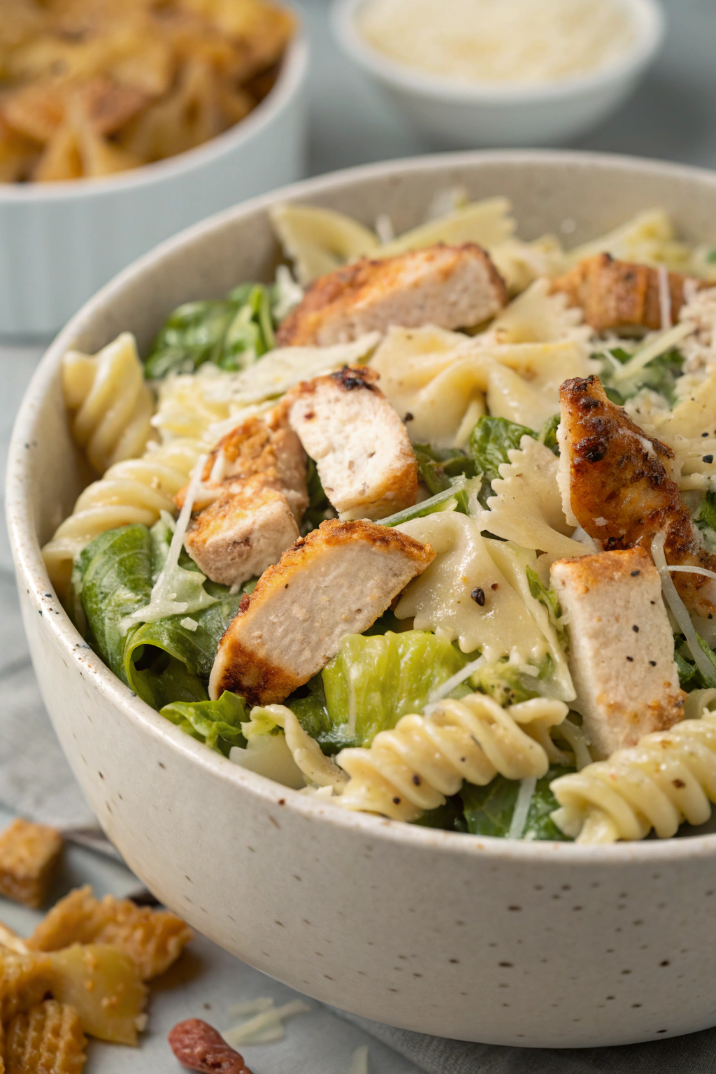 Chicken Ceaser Pasta Salad Recipe