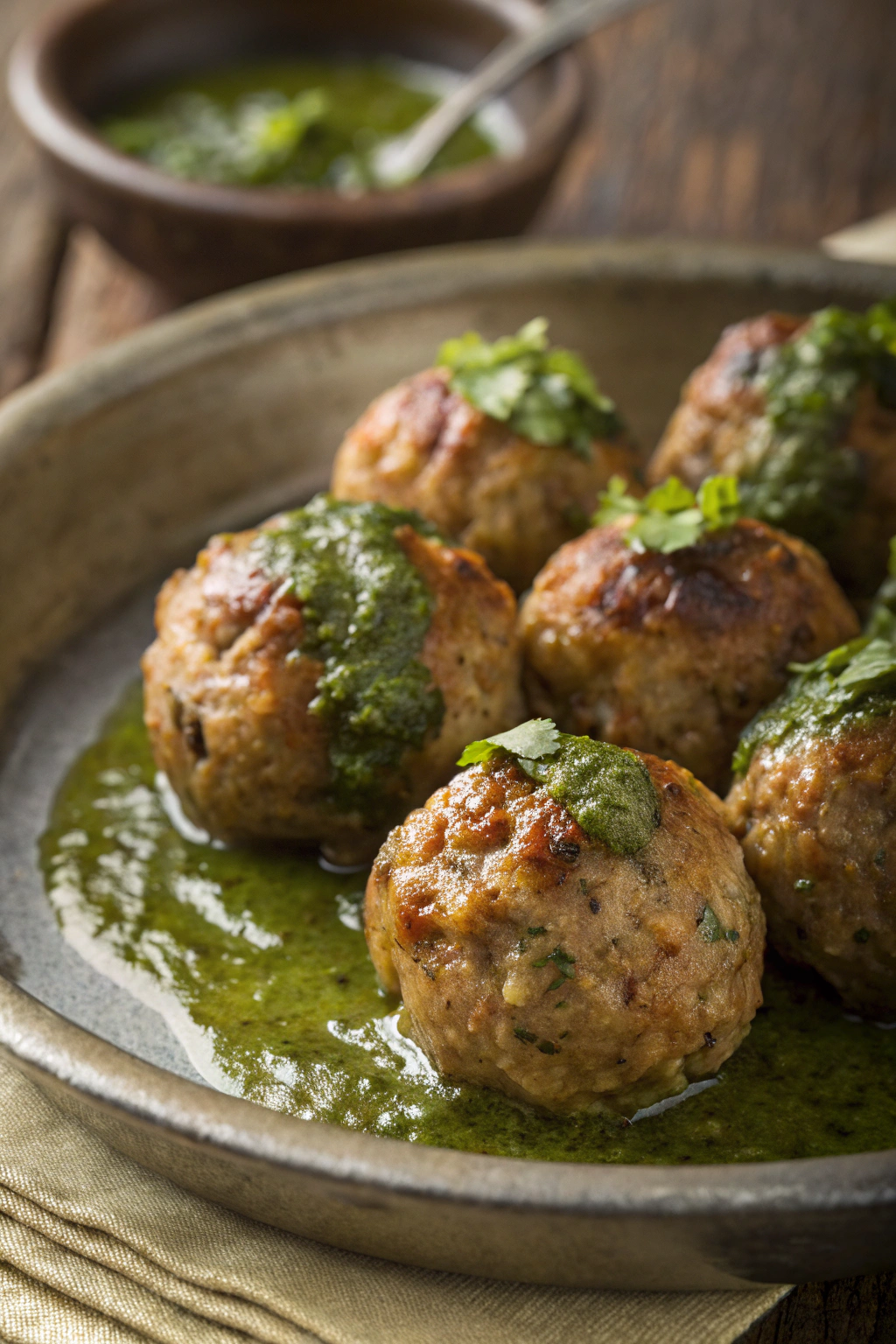 Chimichurri Meatballs Recipe