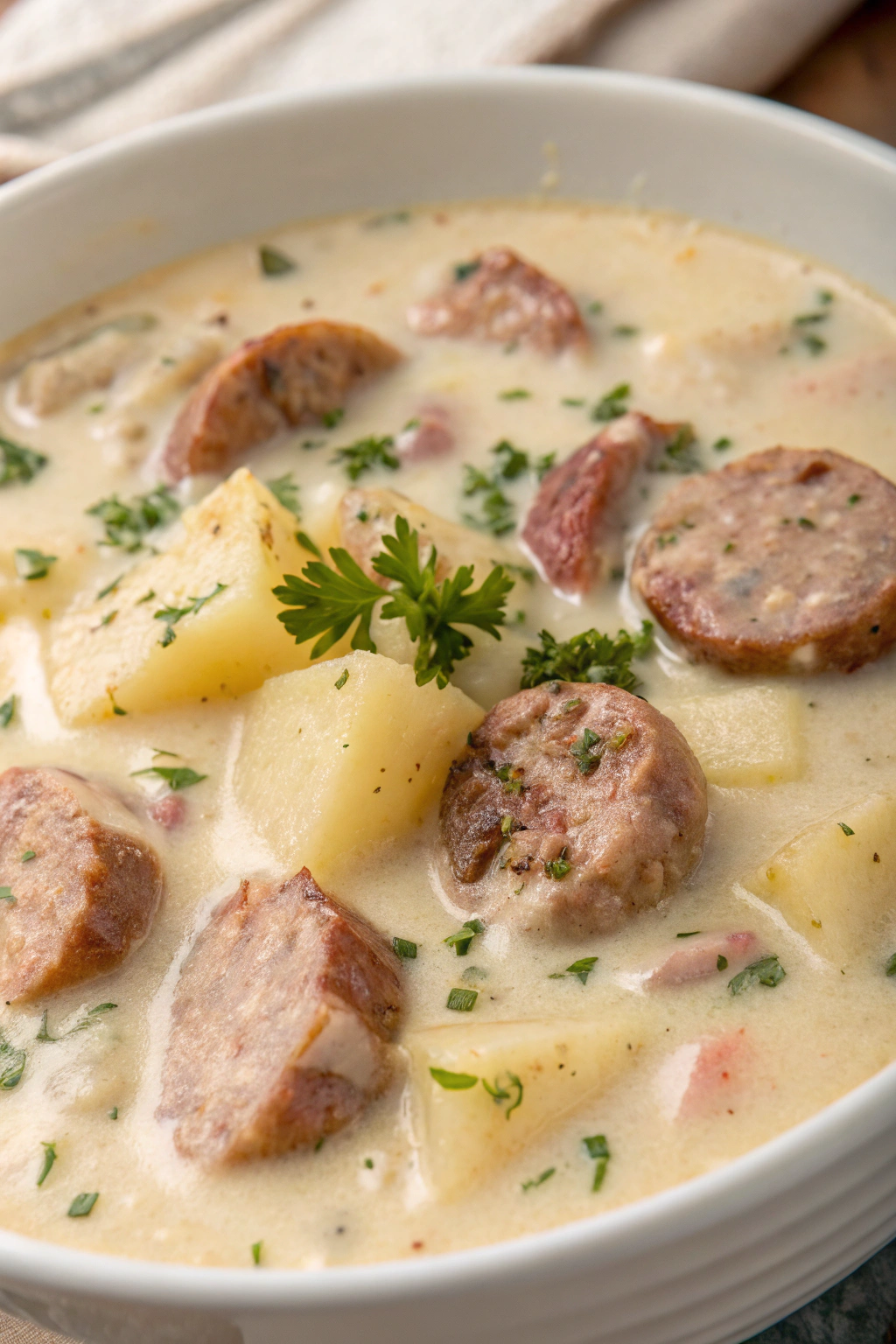 Creamy Sausage Soup Recipe