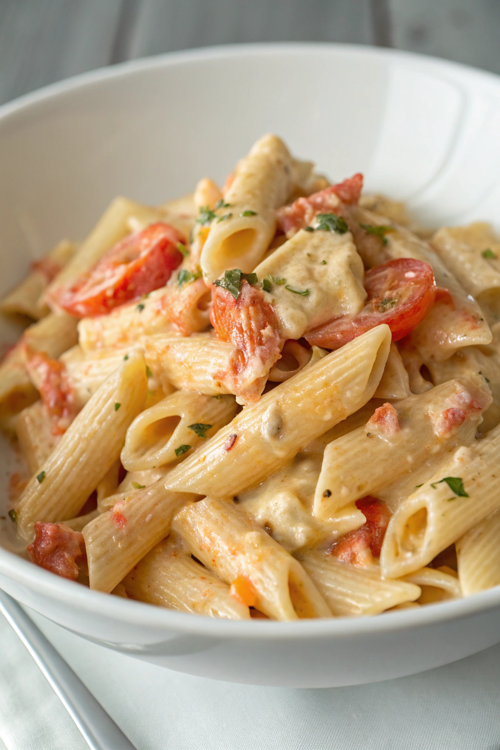 Creamy Tomato and Spinach Pasta Recipe