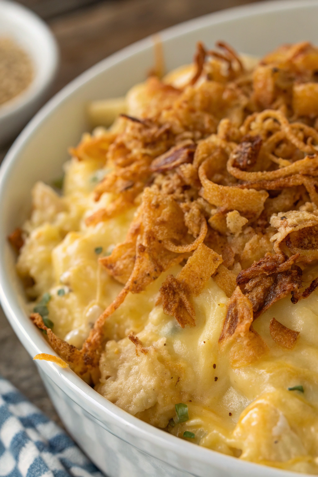 French Onion Funeral Potatoes Recipe