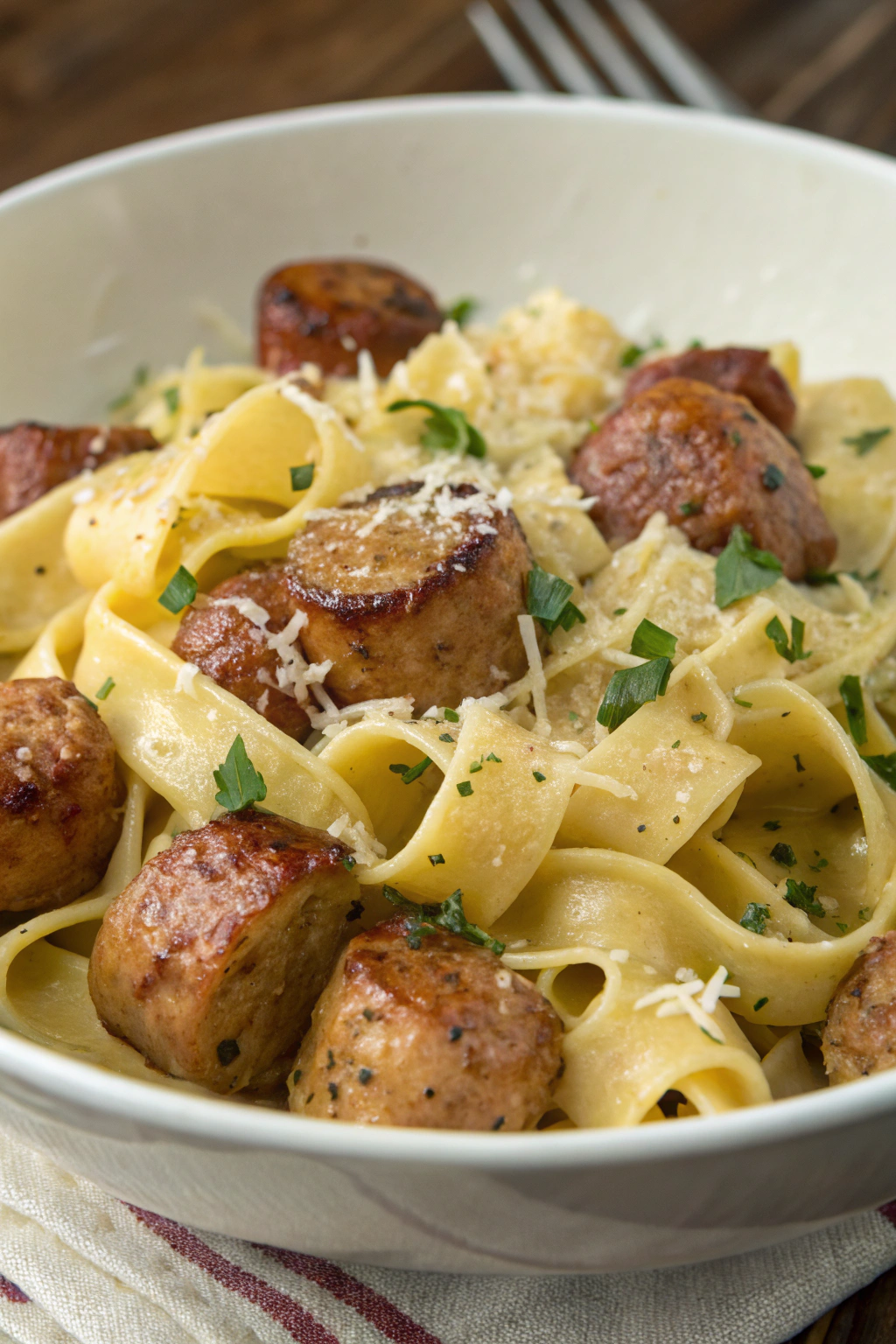 Garlic Butter Sausage Bites Recipe