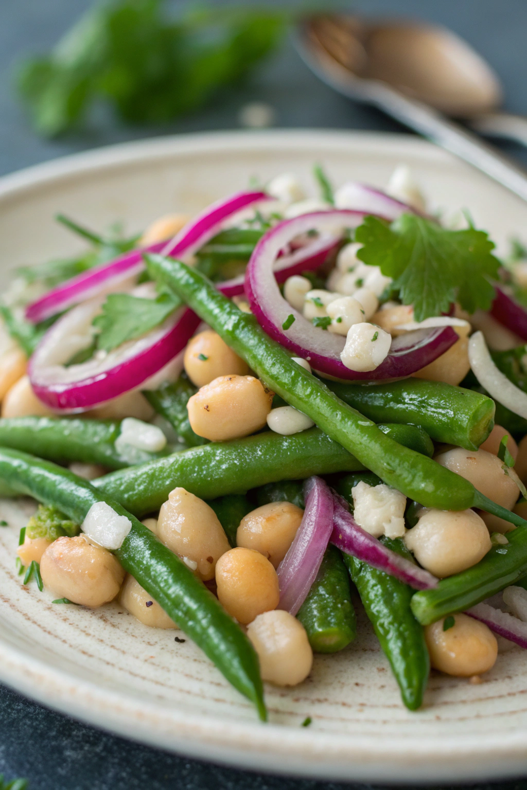 Herby Three-Bean Salad Recipe