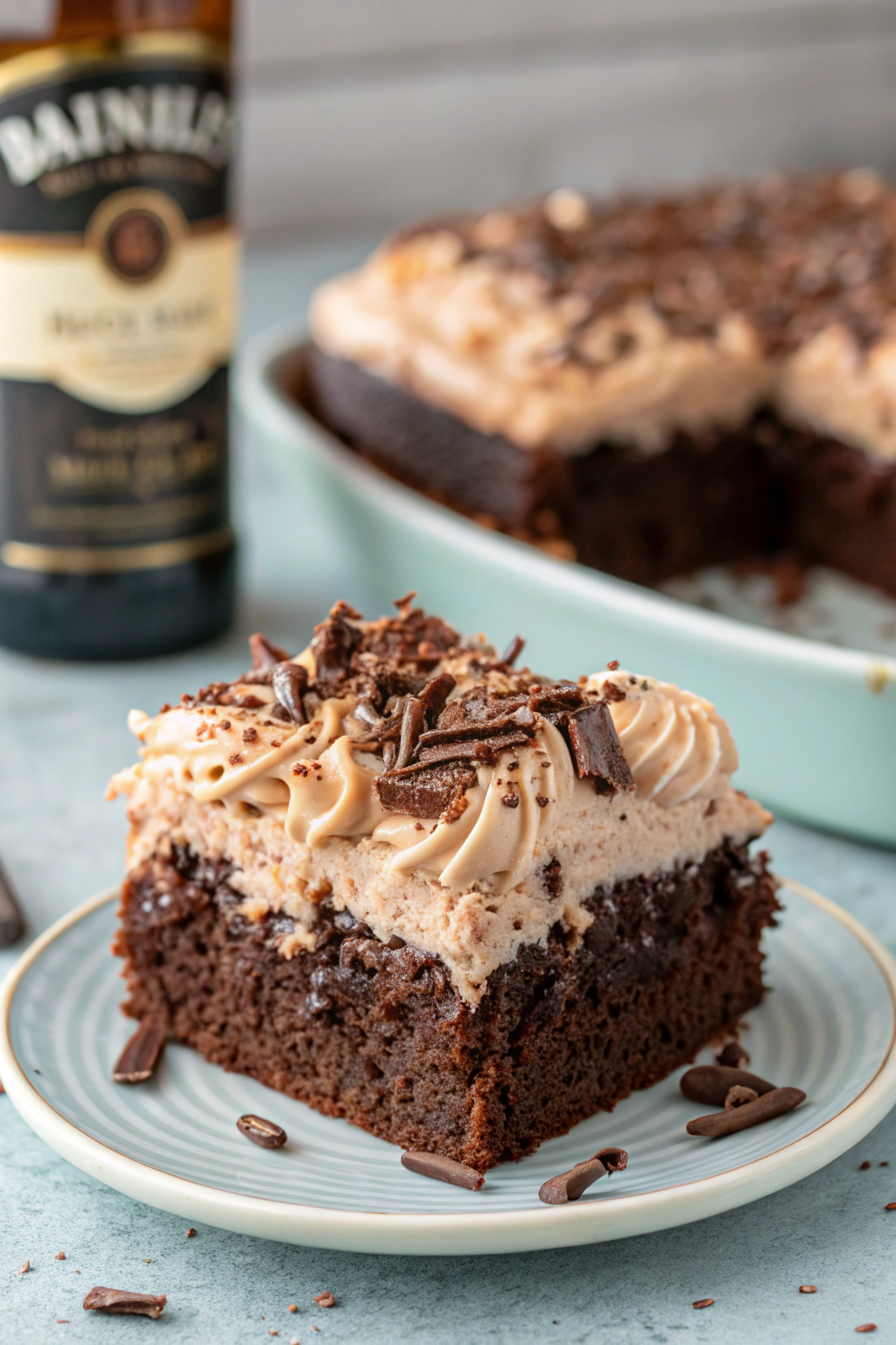 Irish Cream Poke Cake