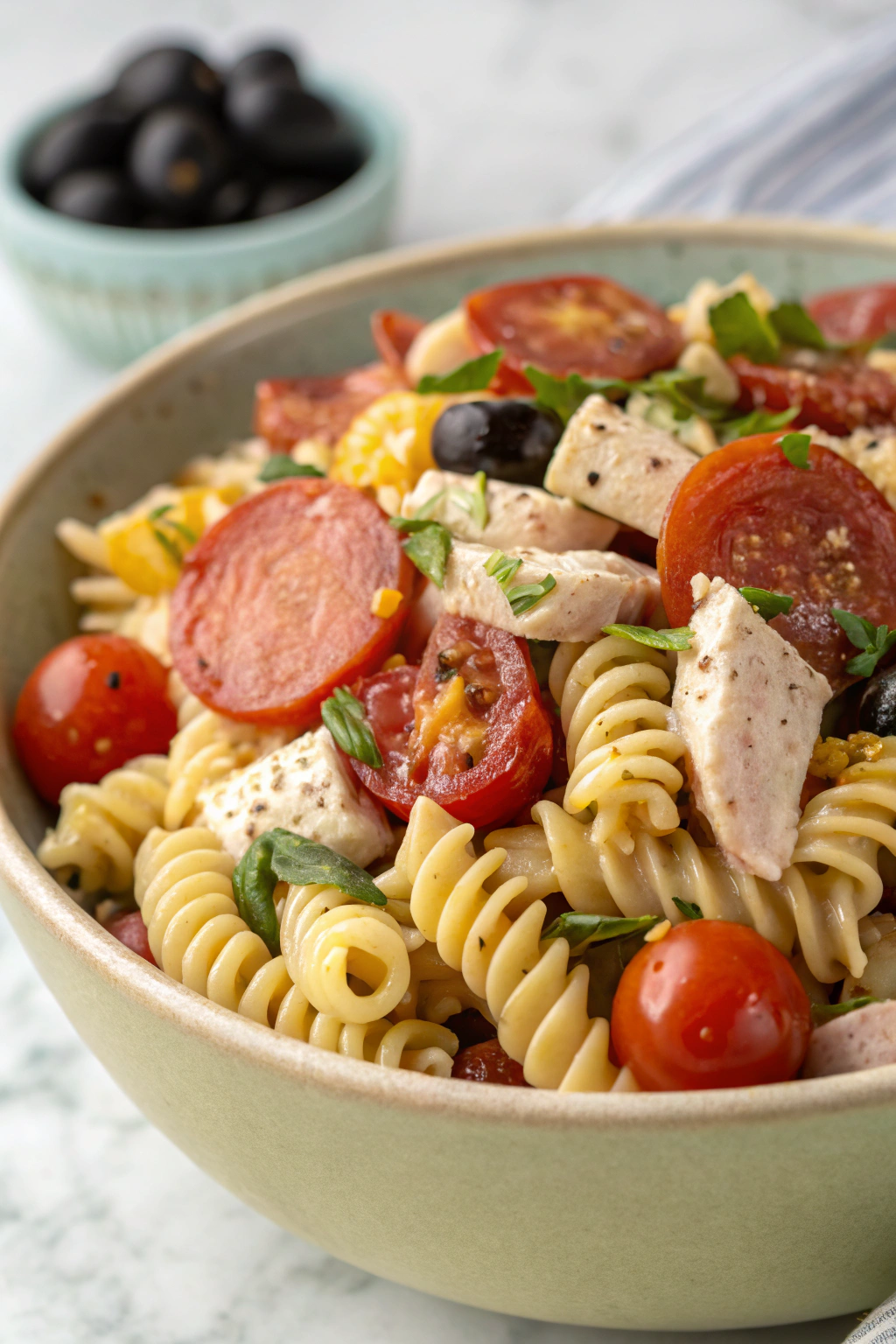 Italian Sub Pasta Salad