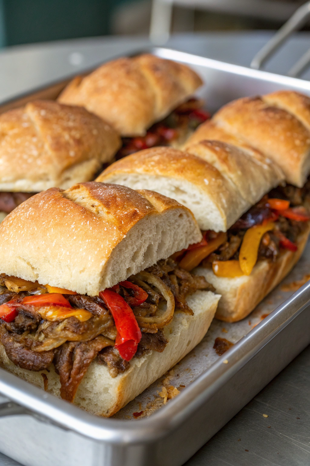 Italian Subs With Sausage and Peppers Recipe