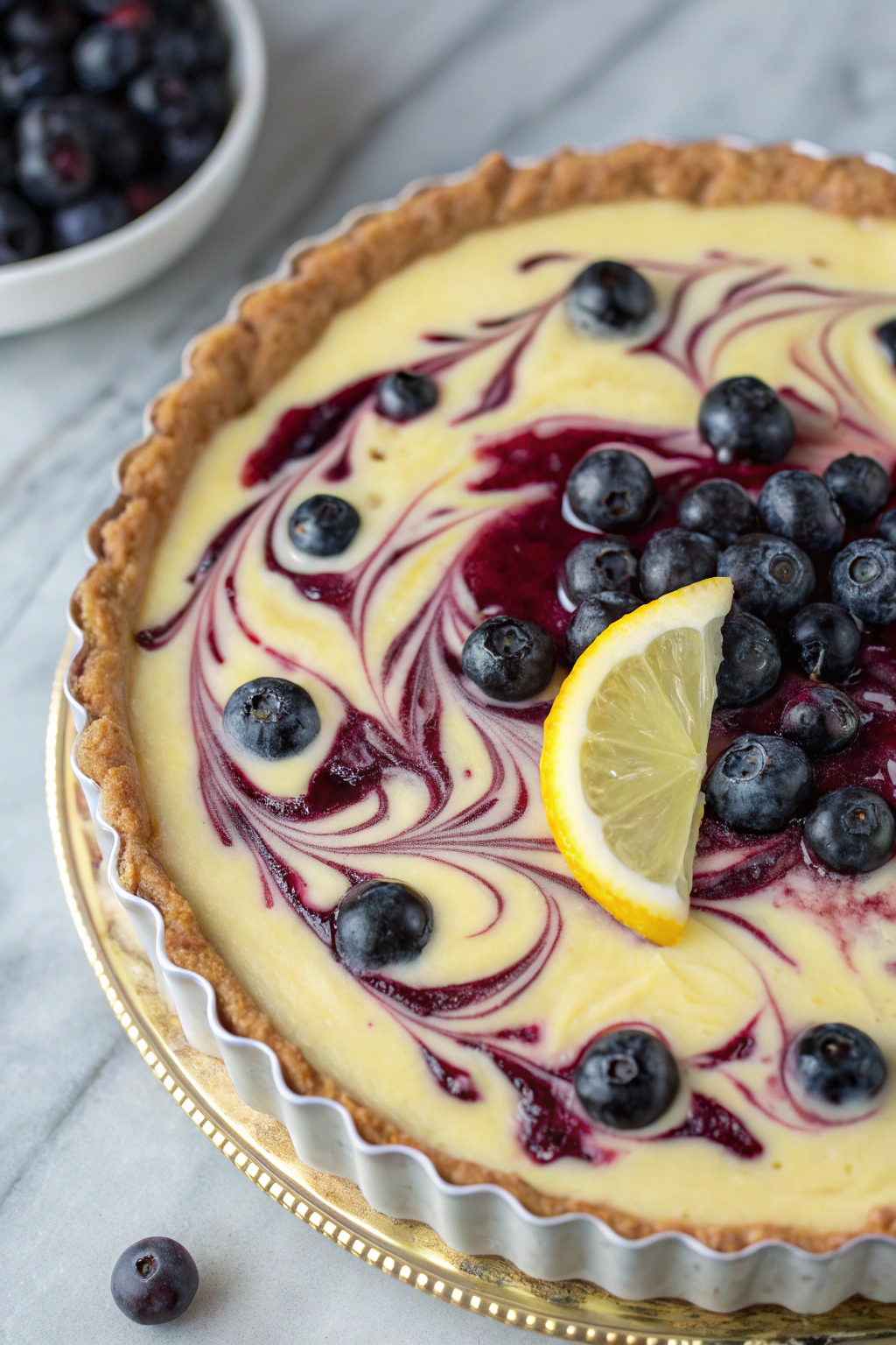 Lemon Blueberry Tart Recipe
