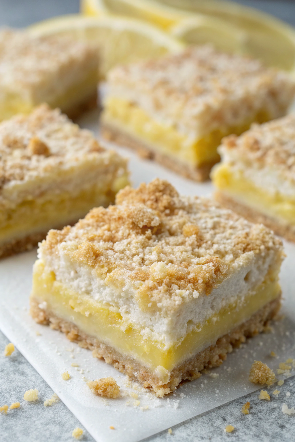 Lemon Crumb Bars Recipe