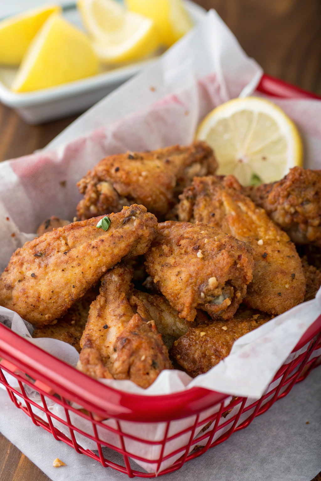 Lemon-Pepper Chicken Wings Recipe