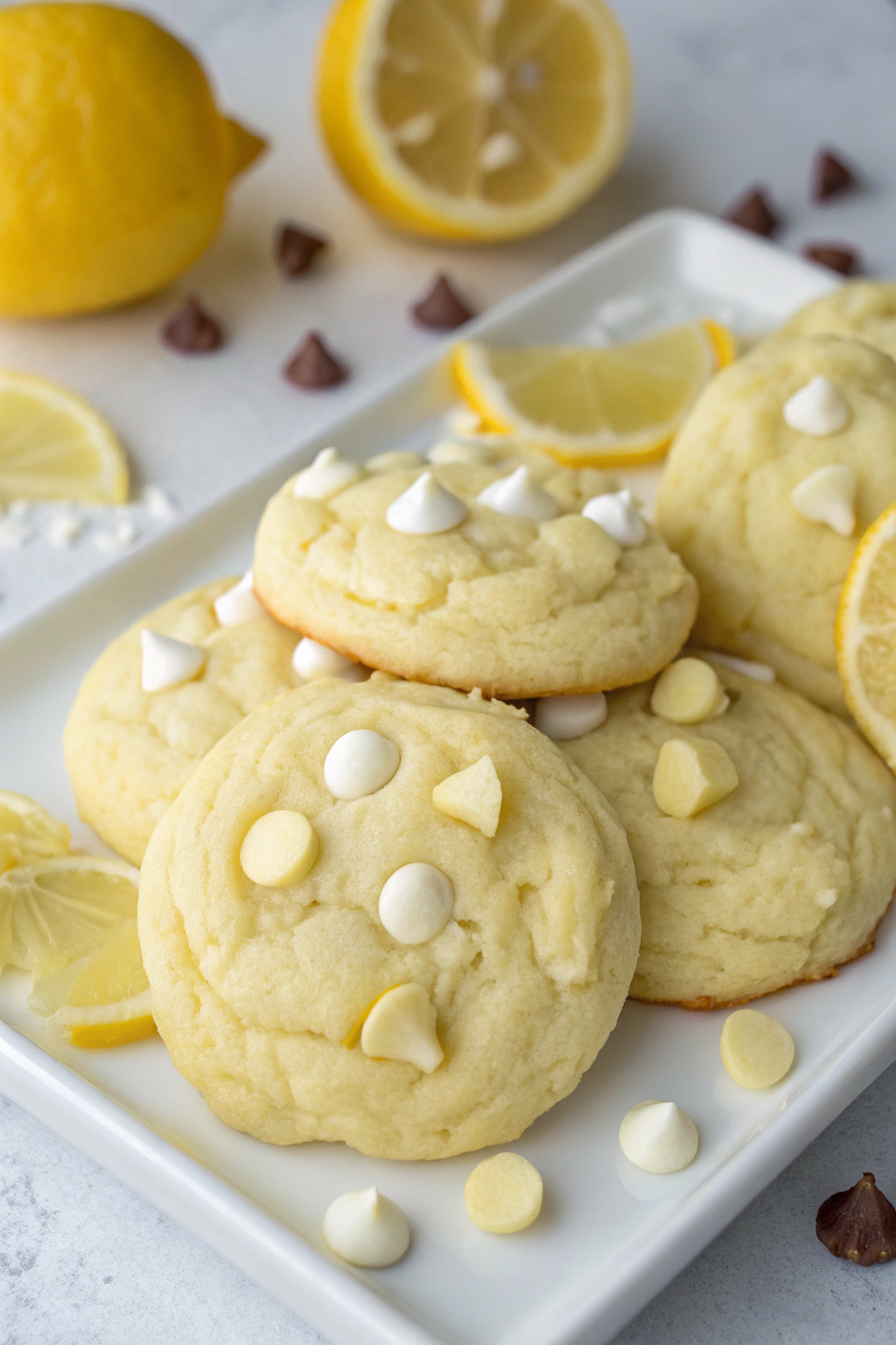 Lemon Pudding Cookies