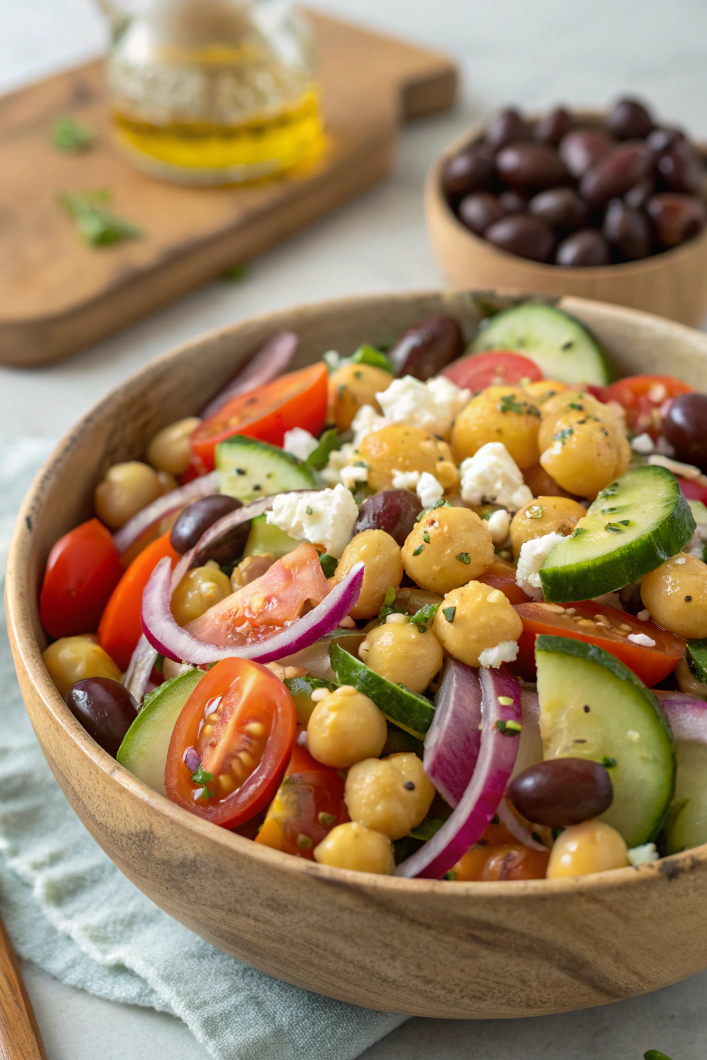Mediterranean Chickpea Salad