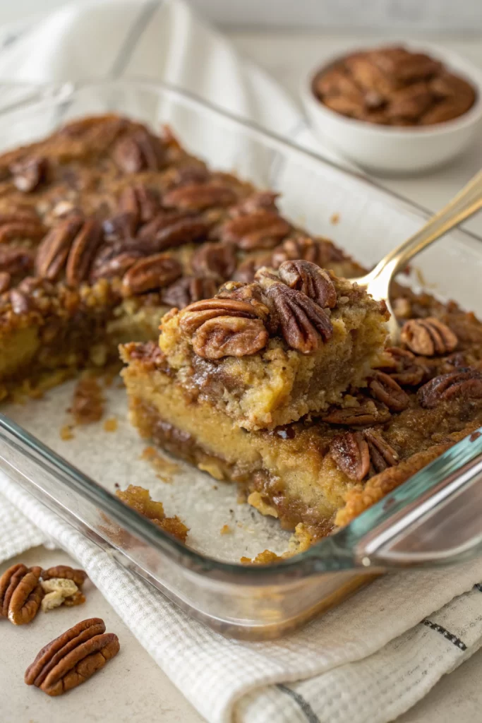 Pecan Pie Dump Cake
