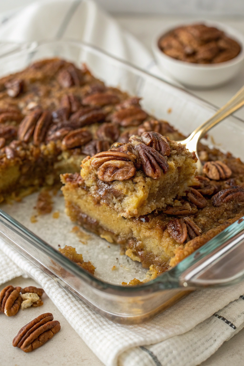 Pecan Pie Dump Cake