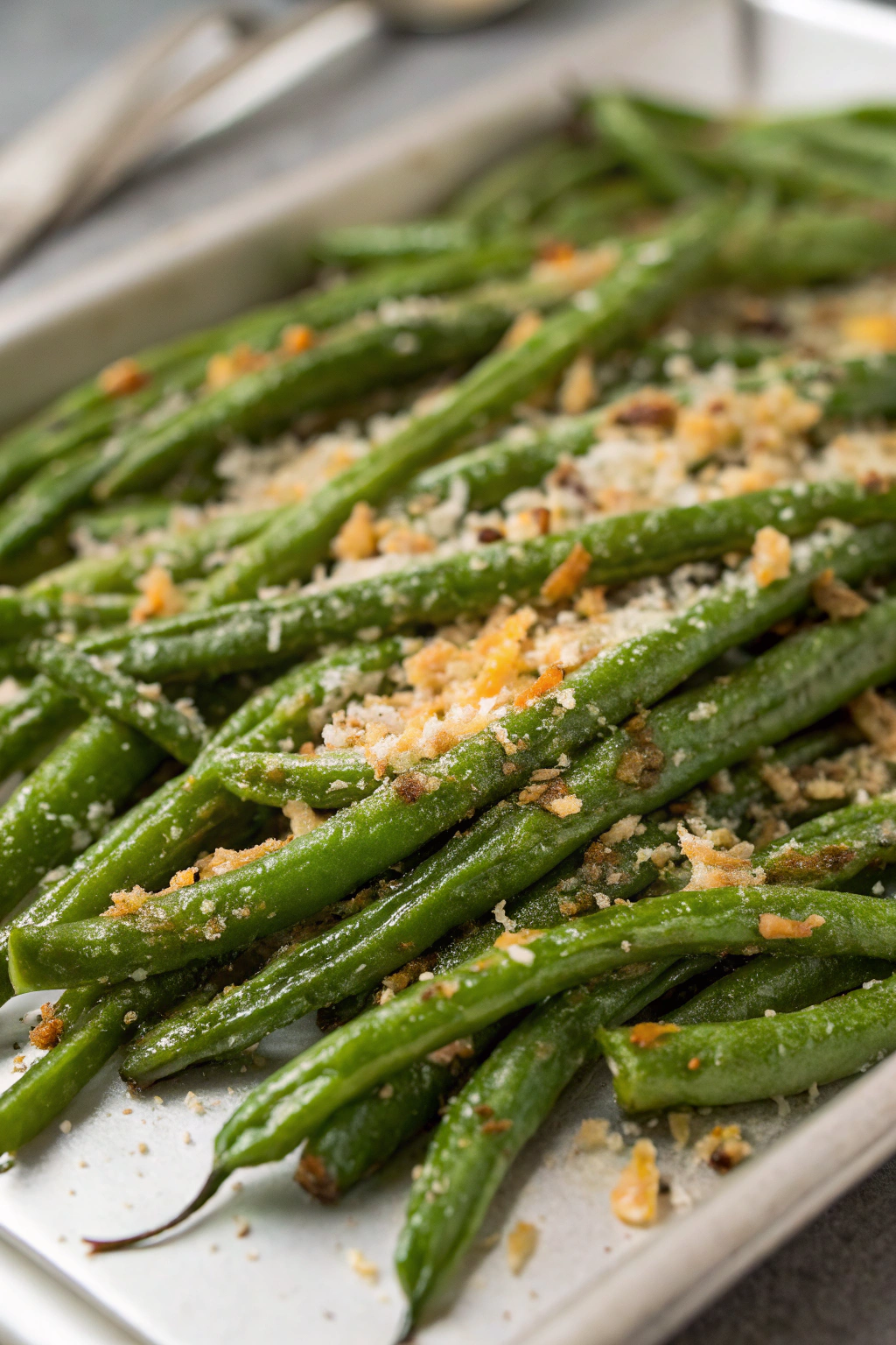 Roasted Parmesan Green Beans Recipe