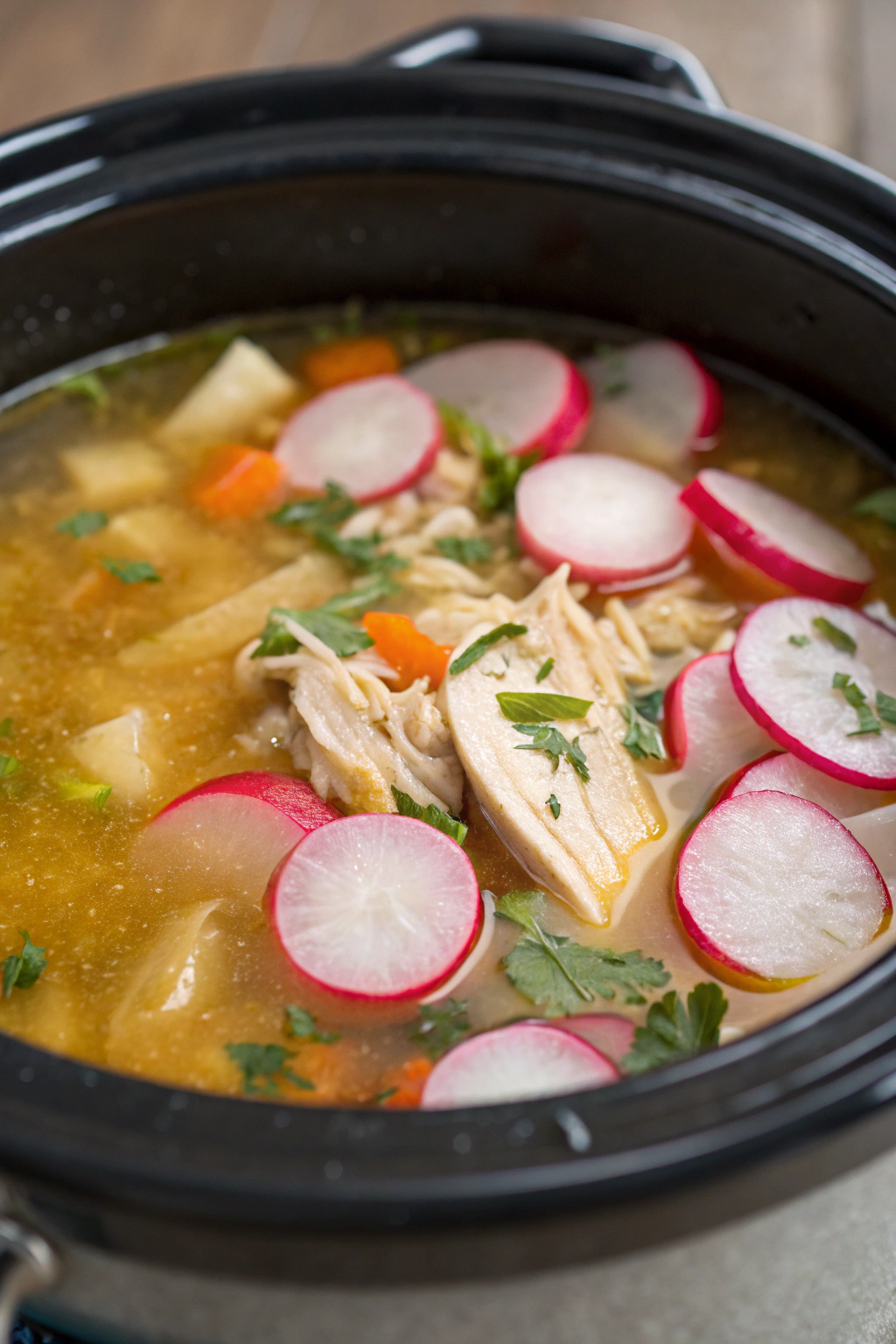 Slow Cooker Chicken Posole Recipe