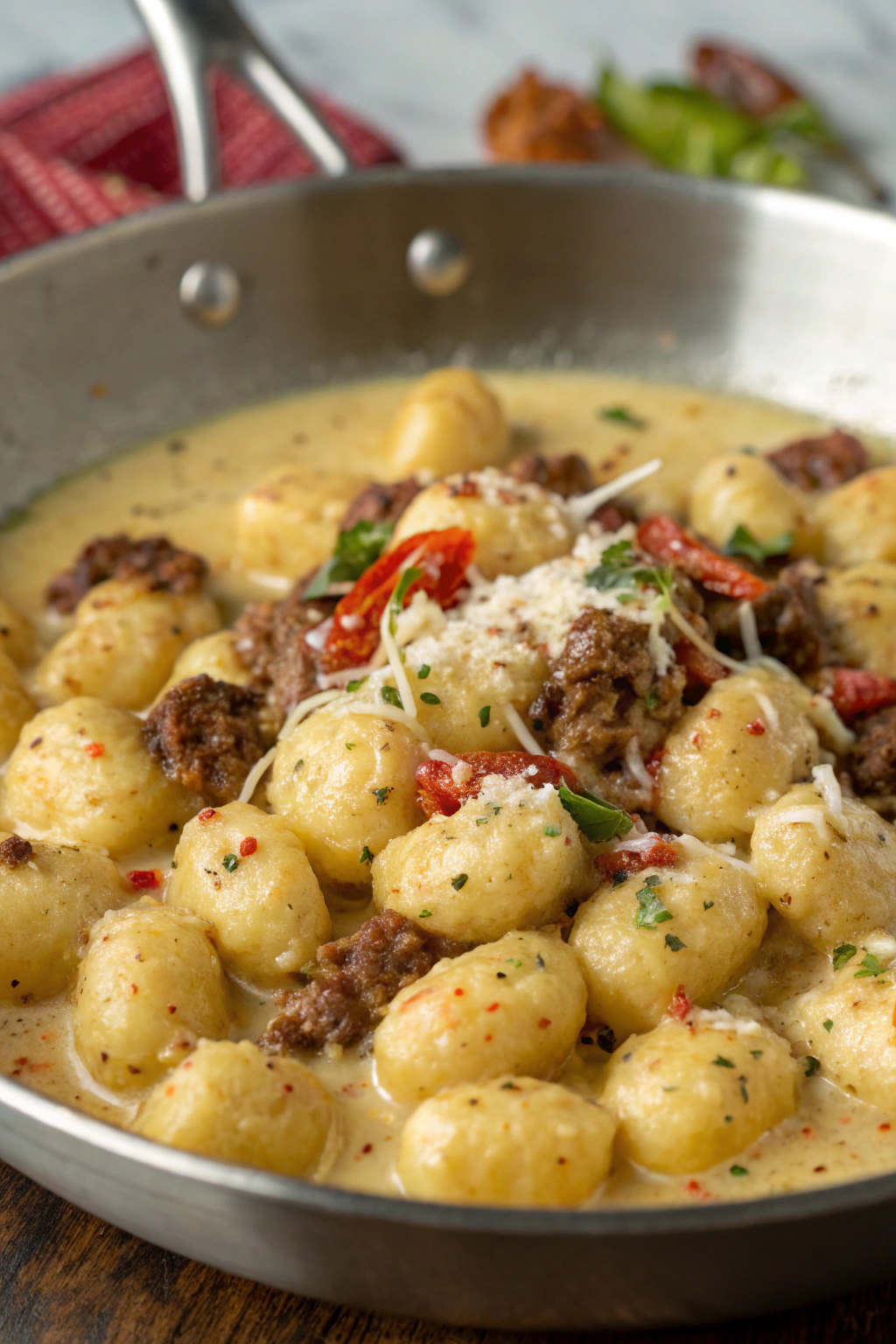 Spicy Italian Sausage Gnocchi Recipe