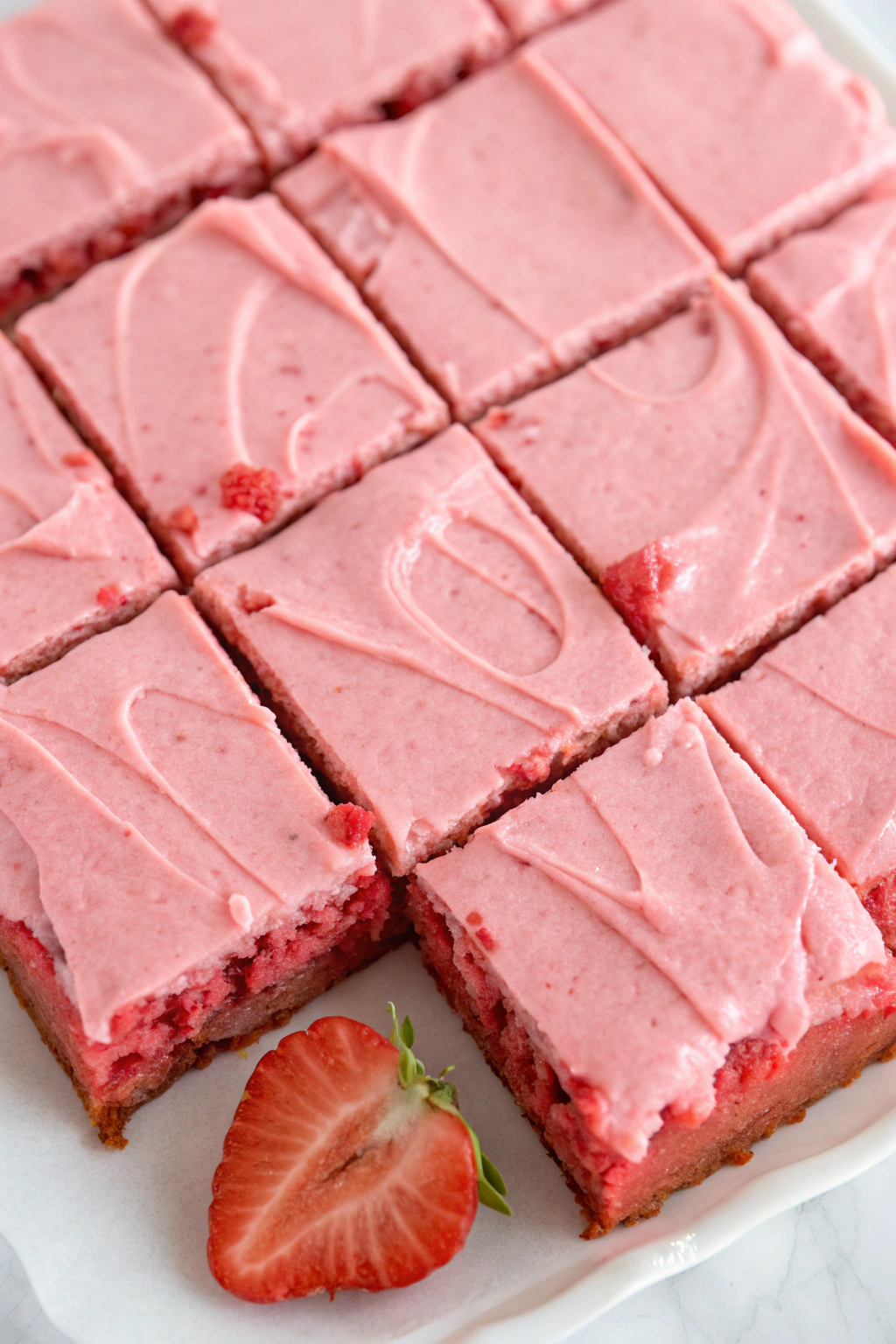 Strawberry Brownies Recipe