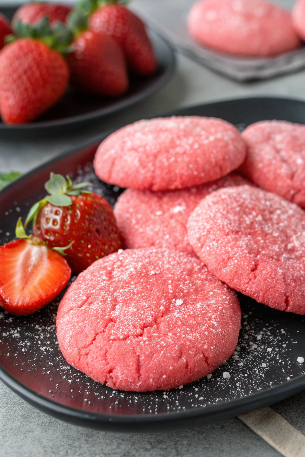 Strawberry Sugar Cookies