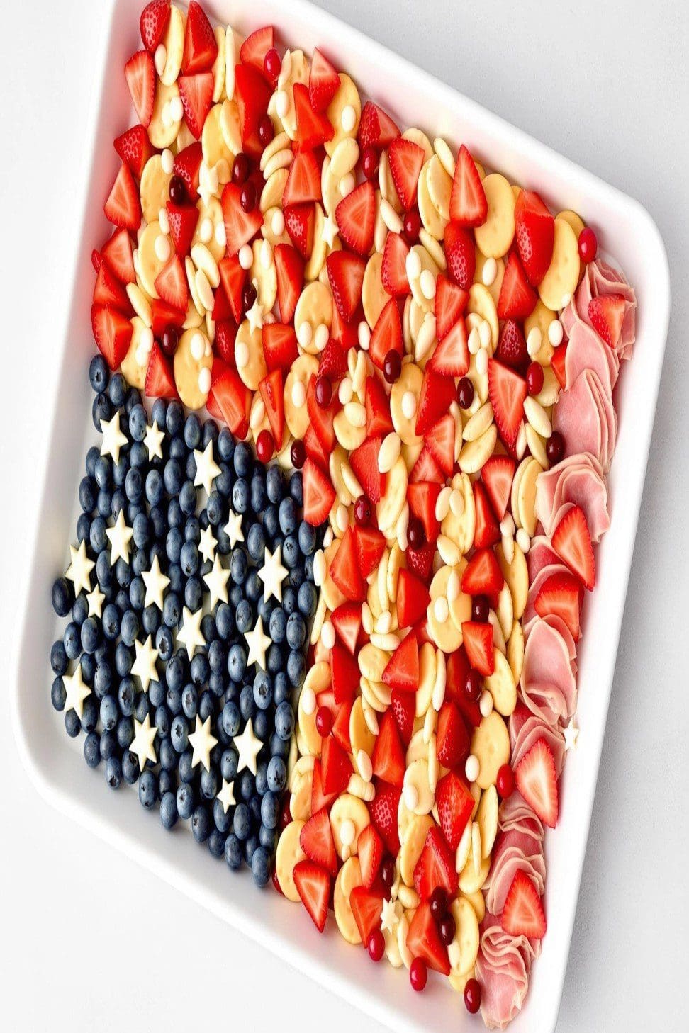 American Flag Charcuterie Board