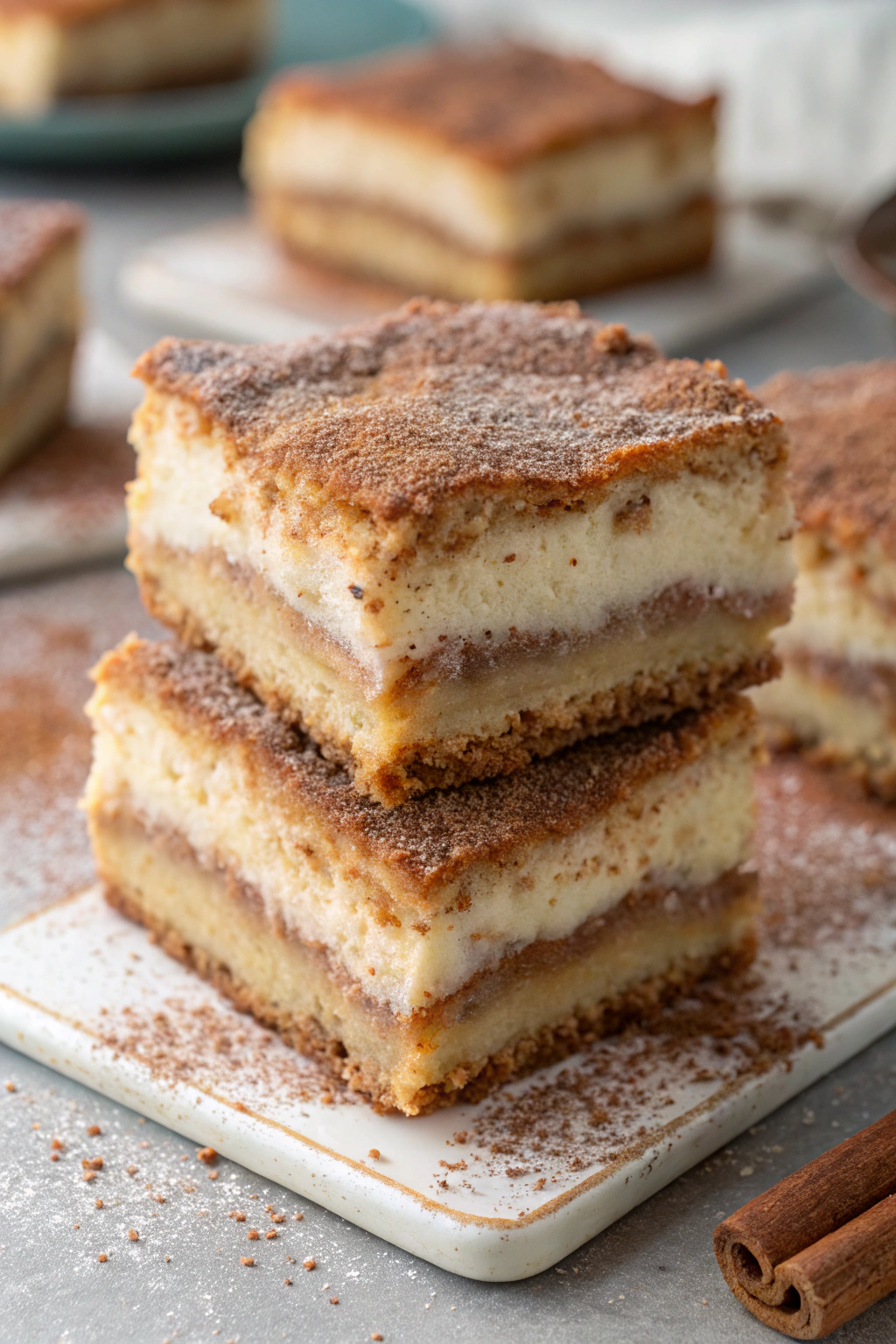 Churro Cheesecake Bars Recipe