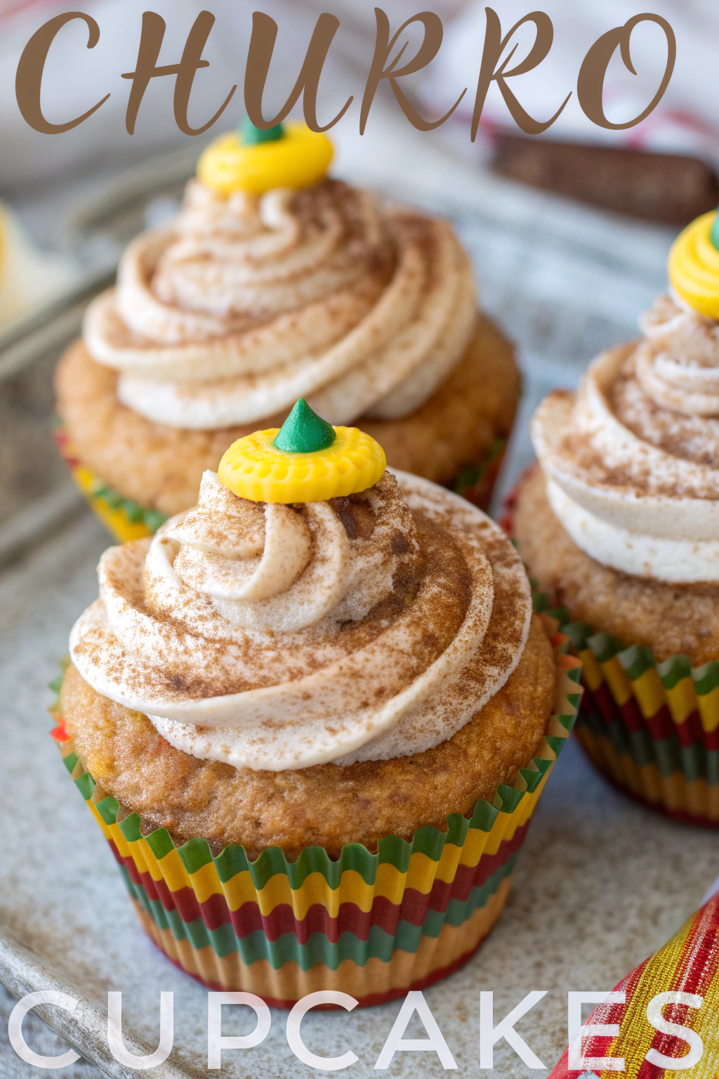 Churro Cupcakes Recipe