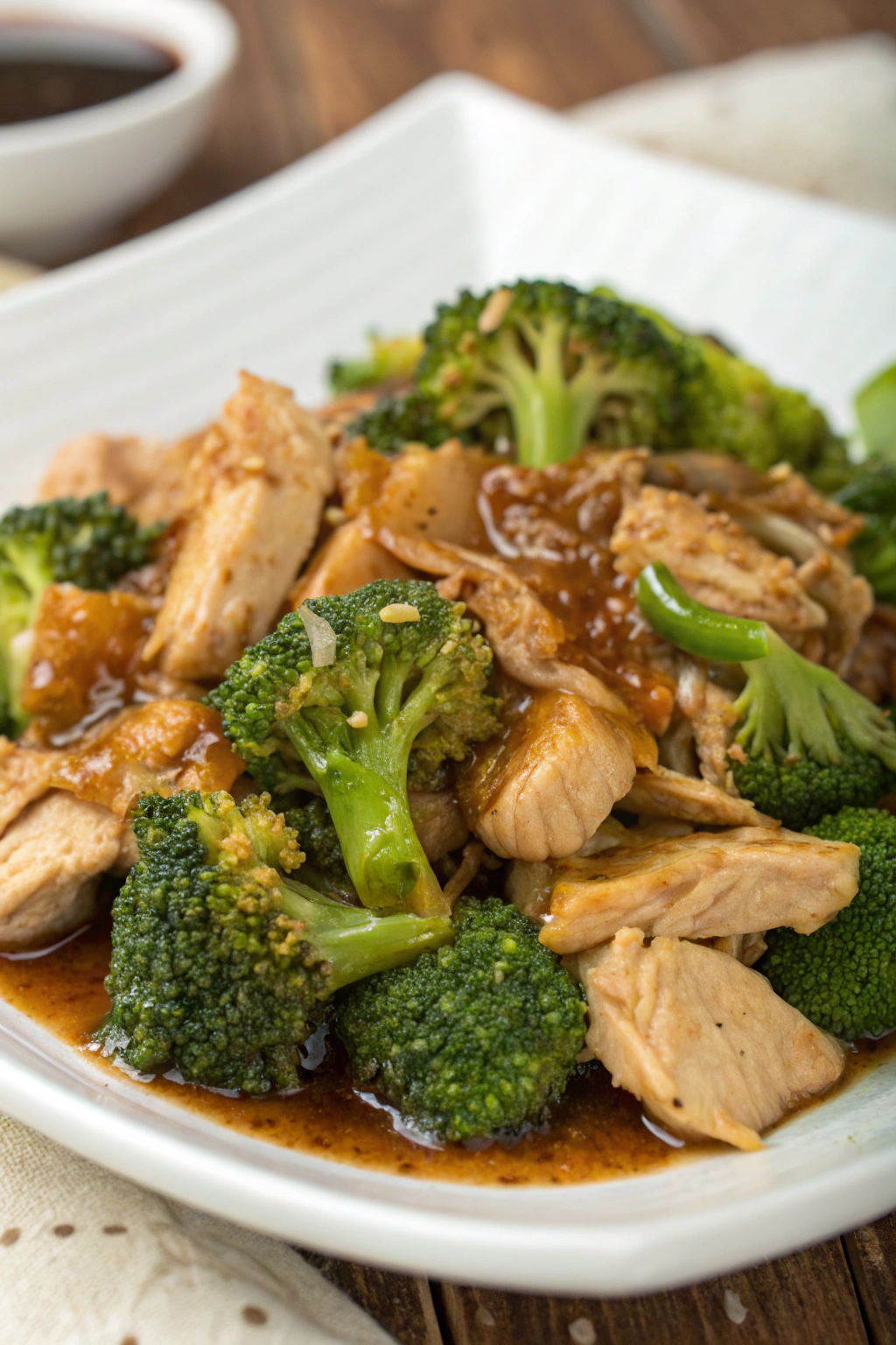 Crock Pot Honey Garlic Chicken and Broccoli