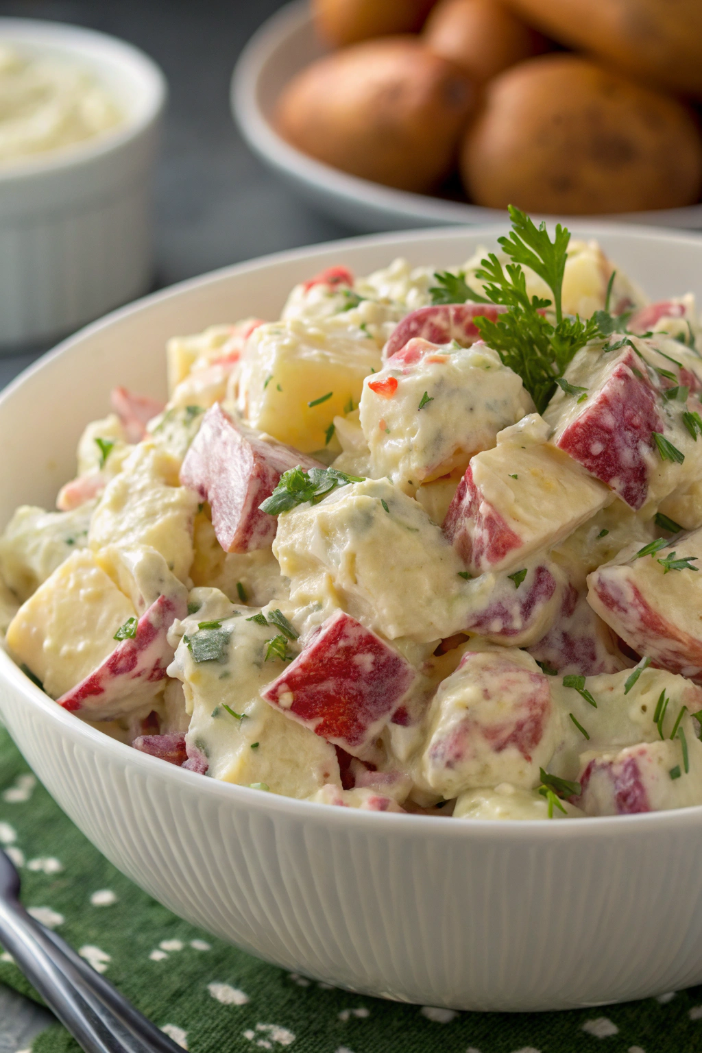 Easy Red Skinned Potato Salad Recipe