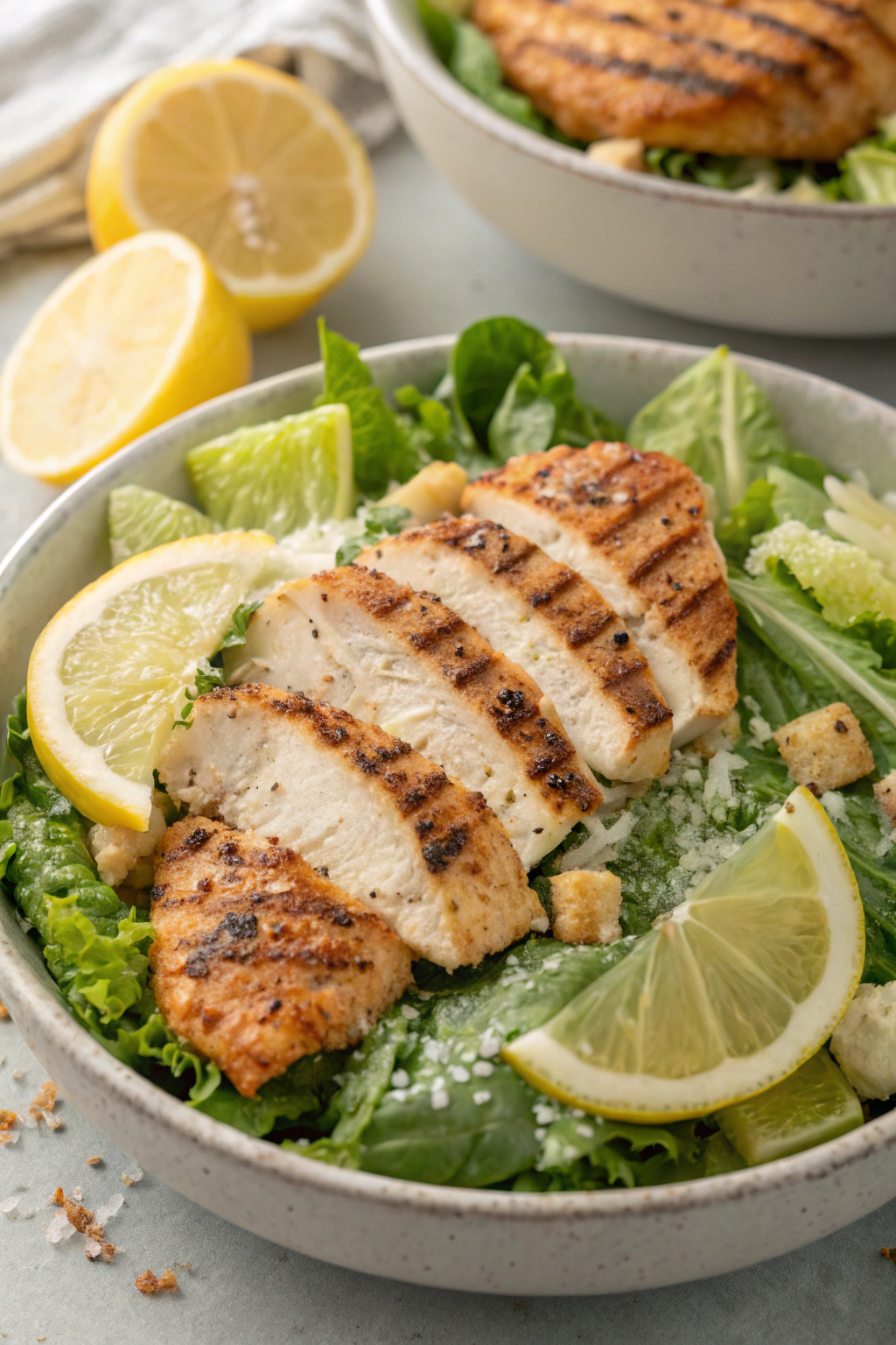 Grilled Chicken Caesar Salad