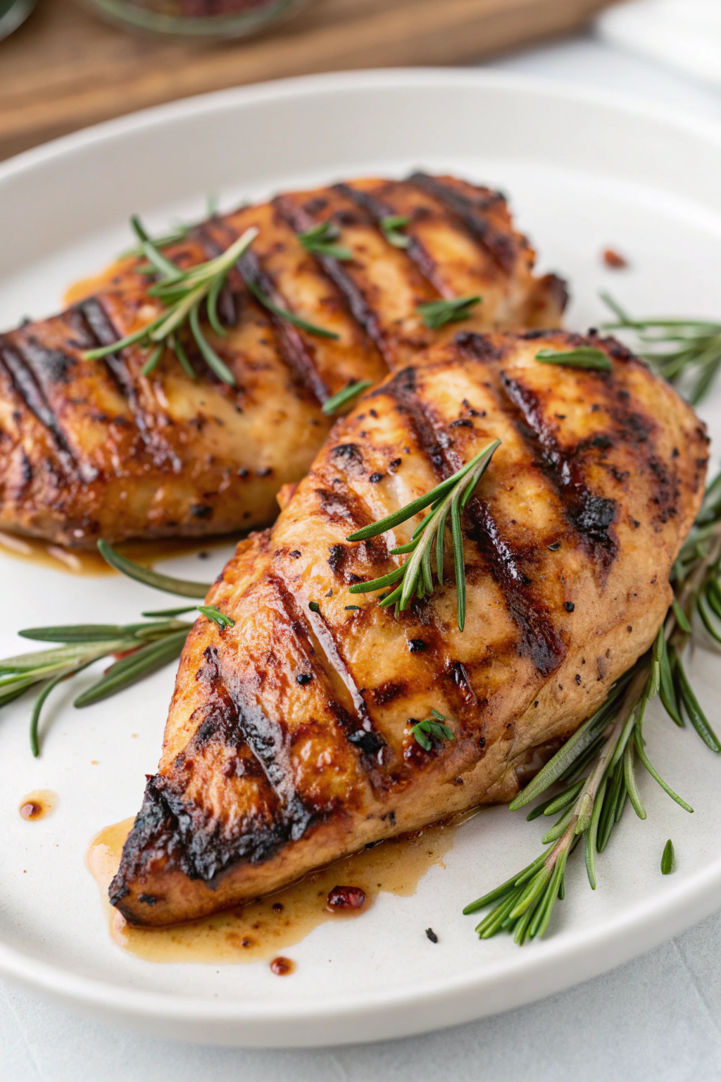 Maple Rosemary Grilled Chicken