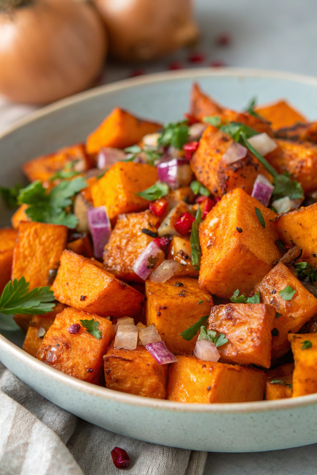 Roasted Sweet Potato Salad