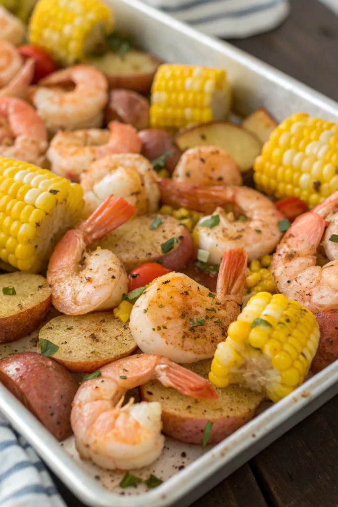 Sheet Pan Shrimp Boil
