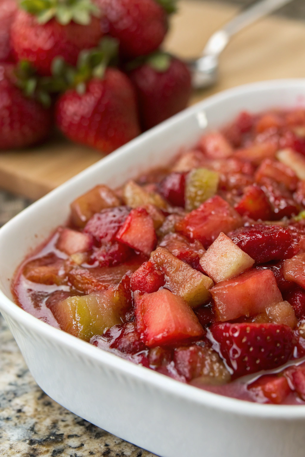 Strawberry Rhubarb Pie filling Recipe