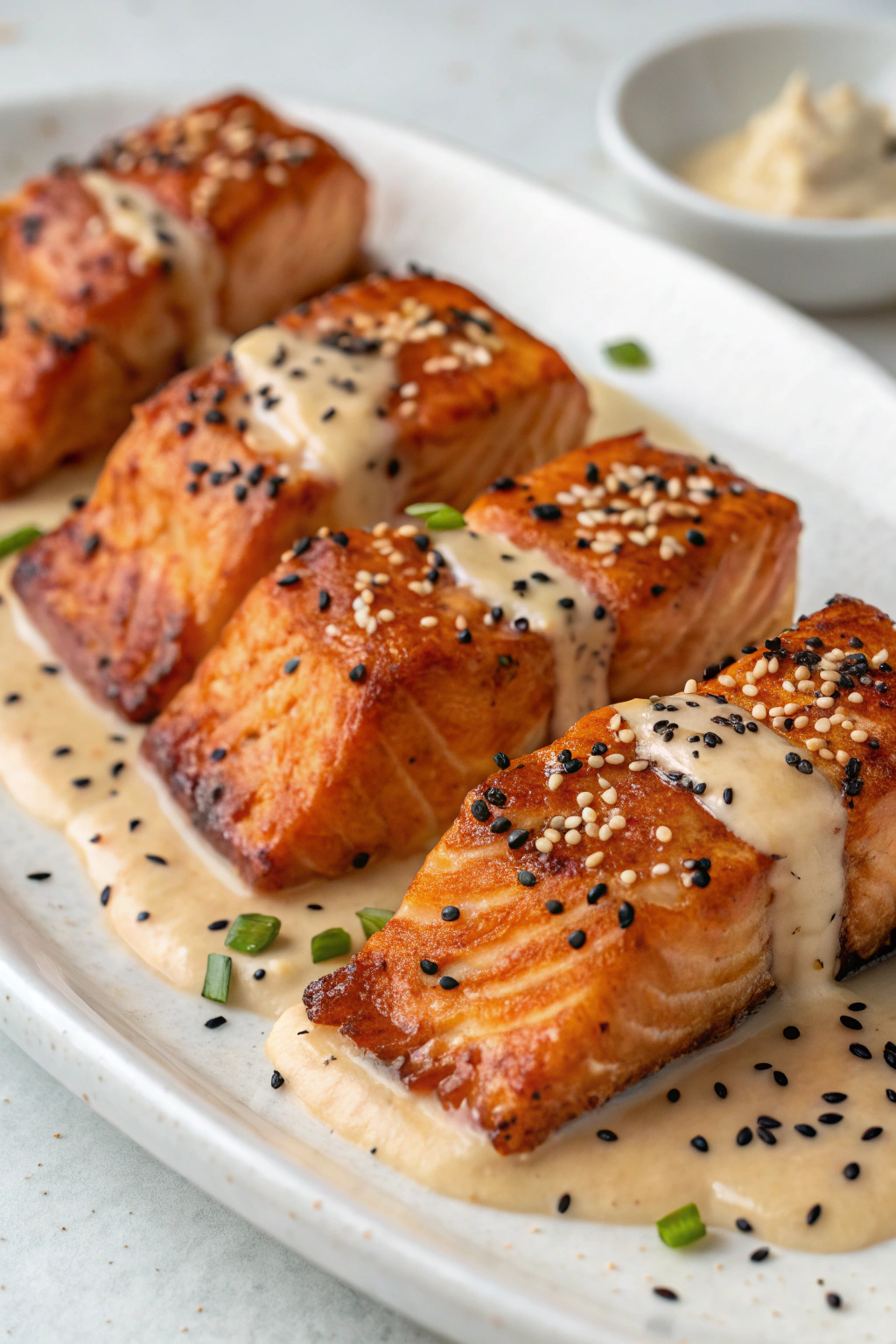 Air Fryer Bang Bang Salmon Recipe