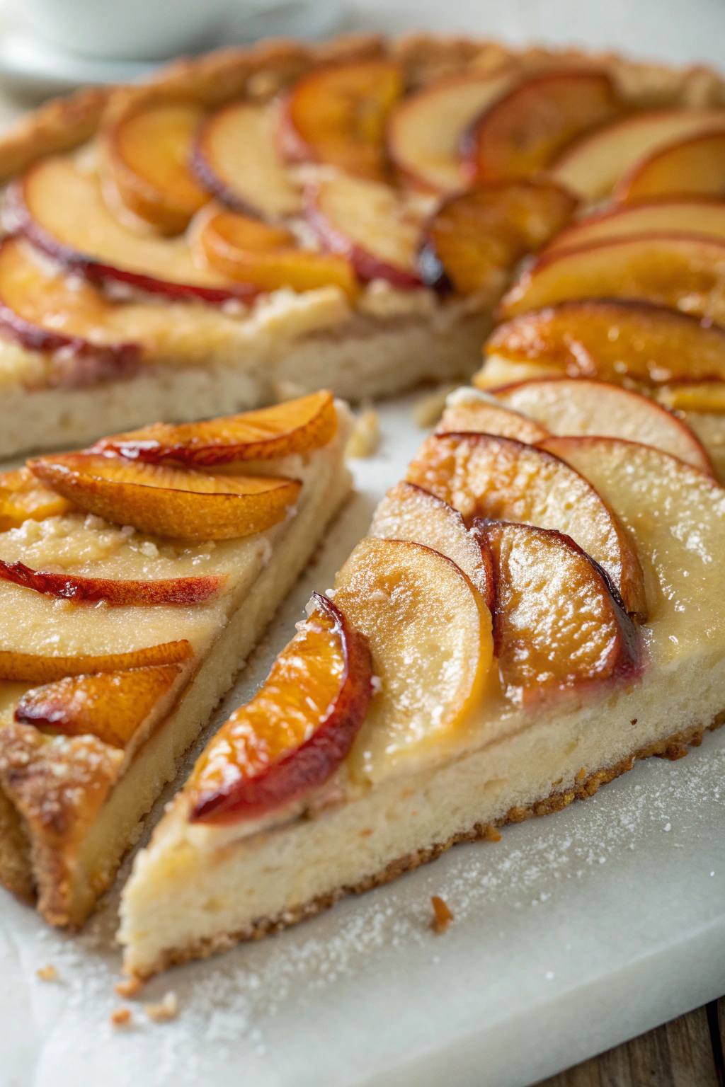 Browned Butter Nectarine Upside Down Cake Recipe