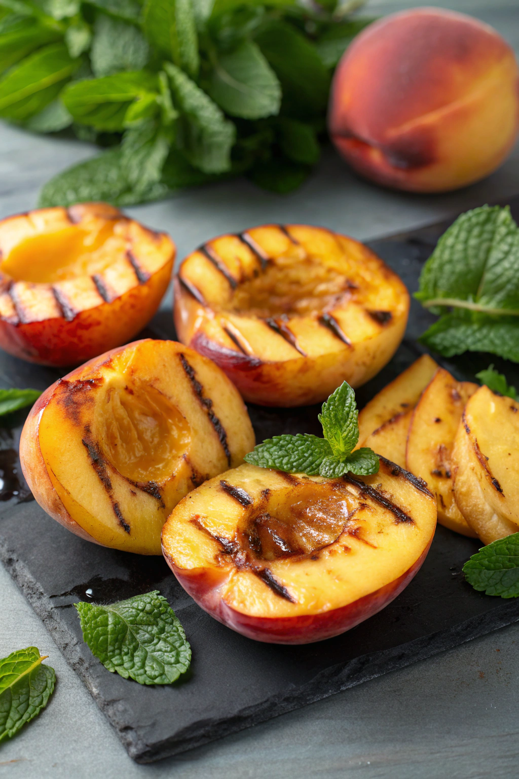 Grilled Peaches Recipe