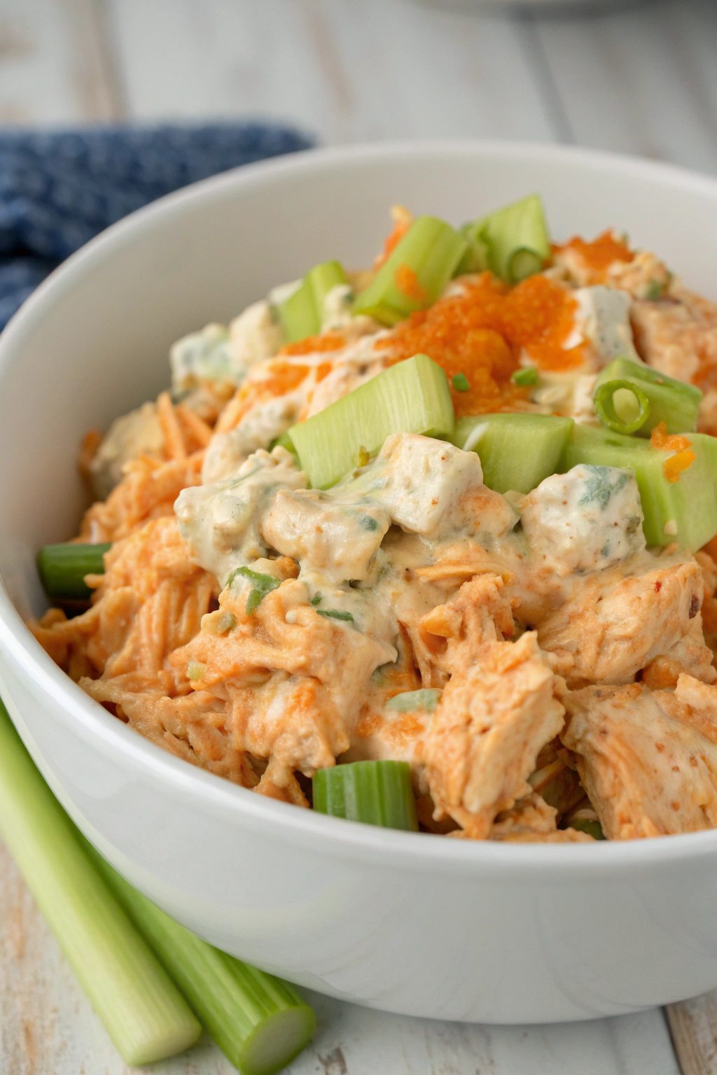 Healthy Buffalo Chicken Salad