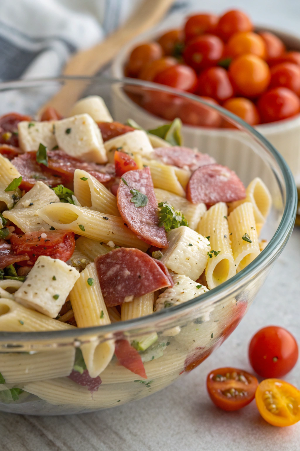 Italian Grinder Pasta Salad