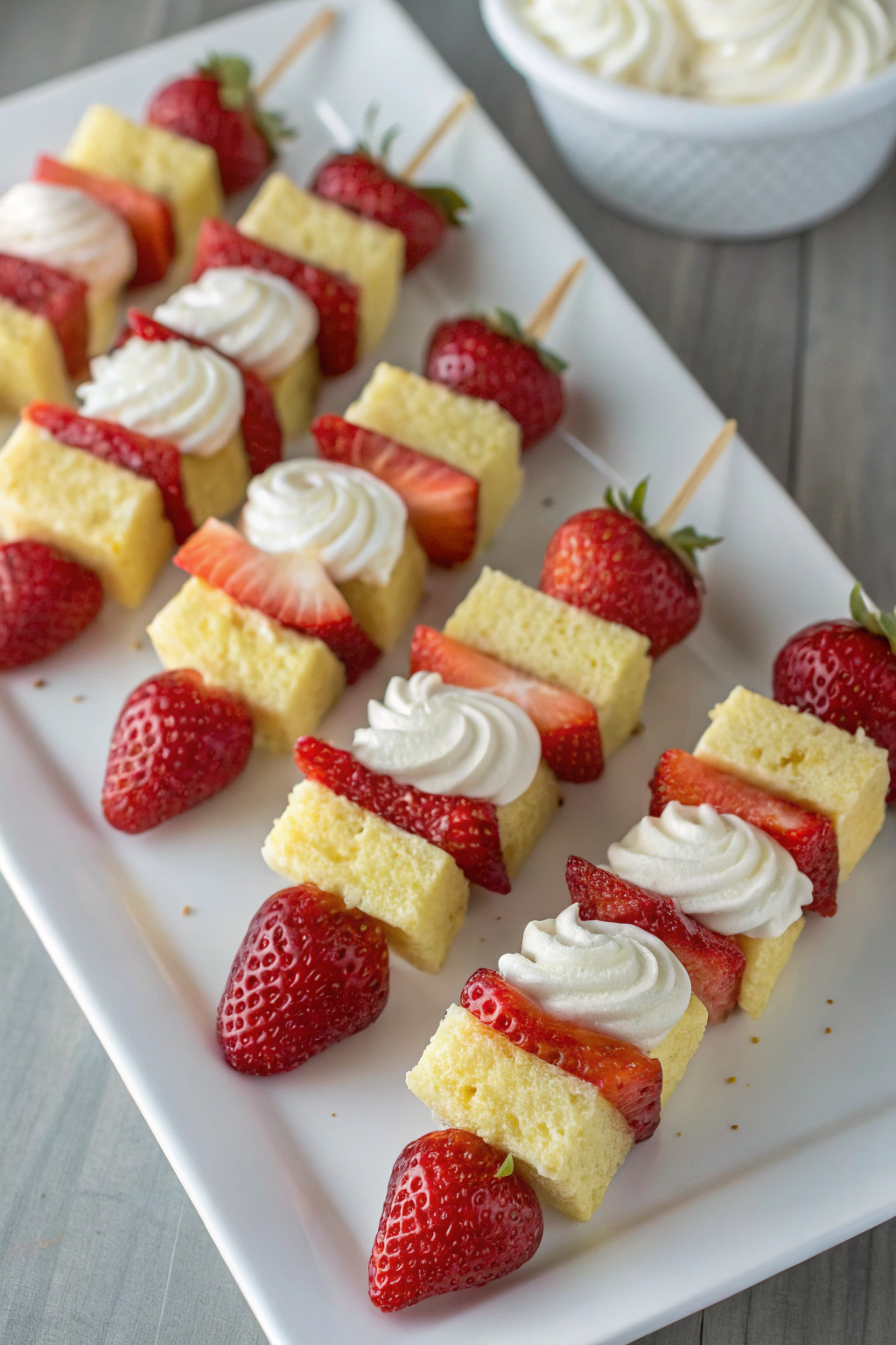 Strawberry Shortcake Kabobs Recipe