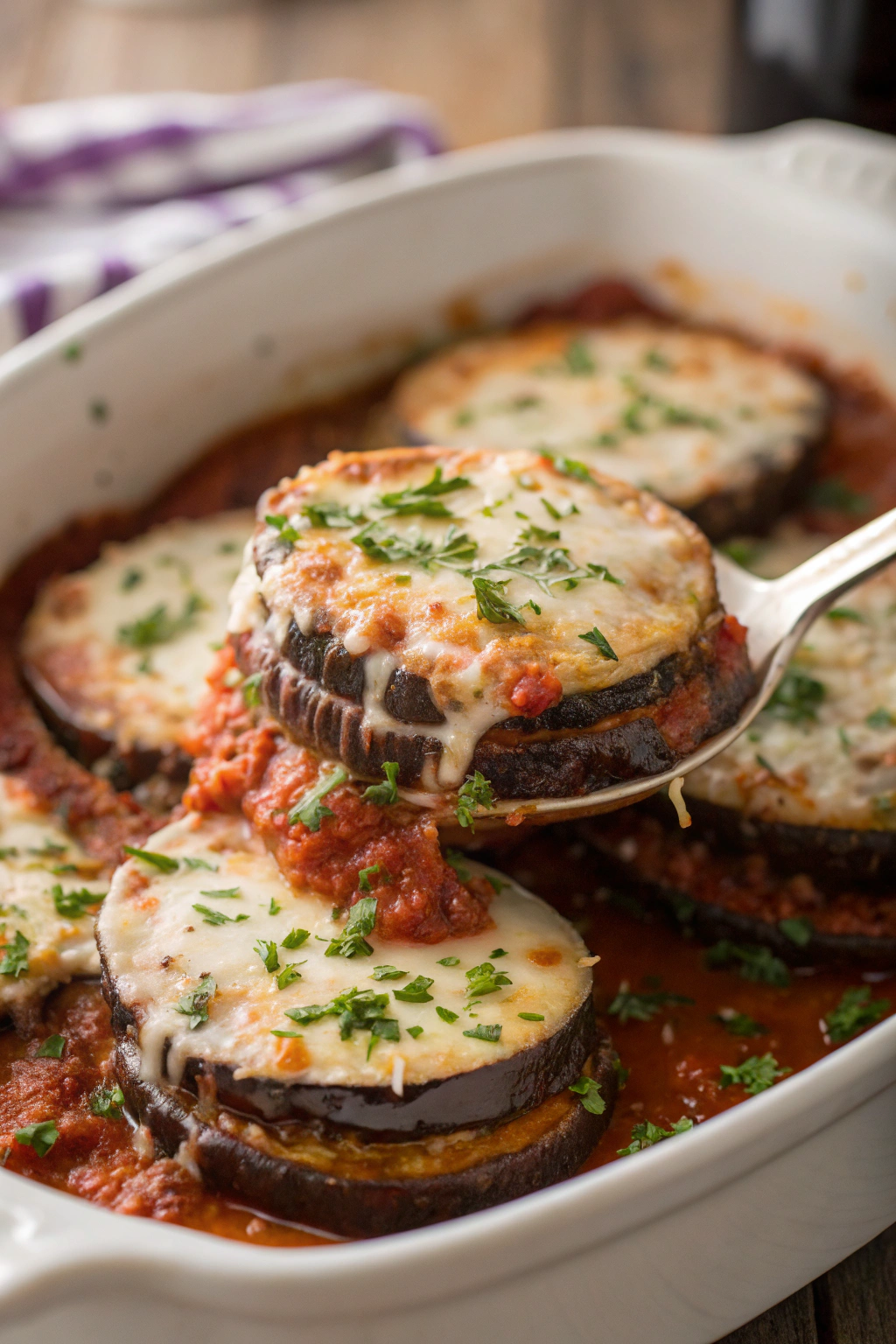 Baked Eggplant Parmesan Recipe
