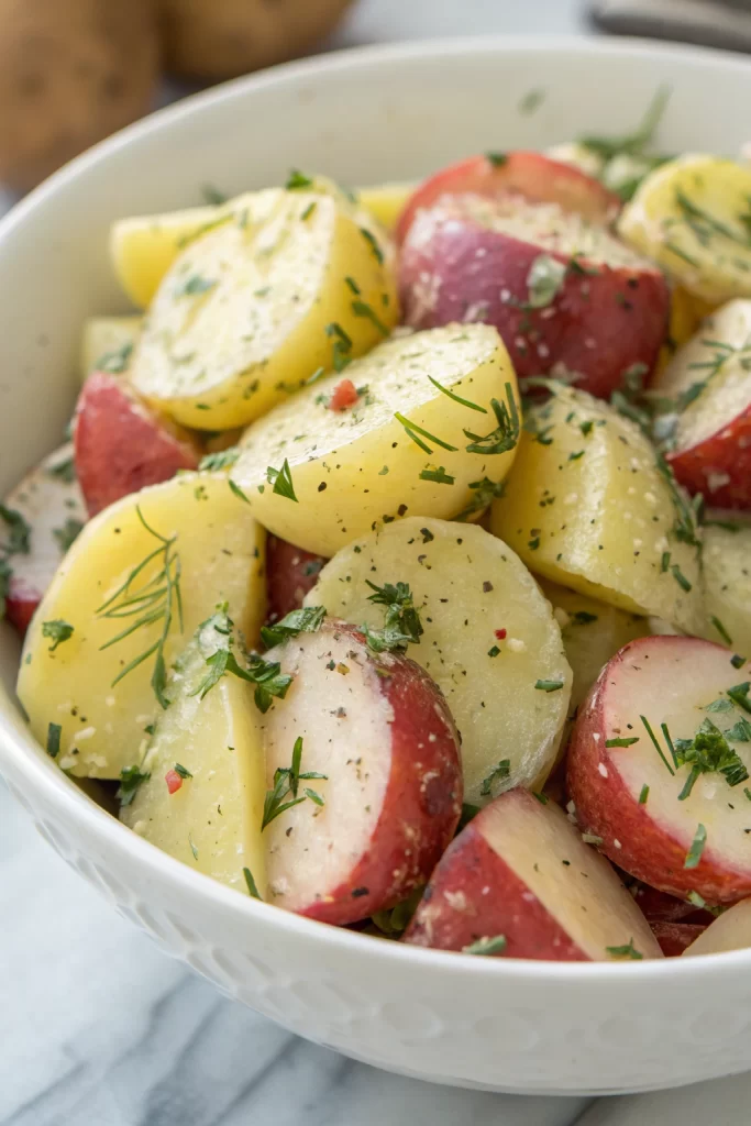 Dill and Dijon Potato Salad