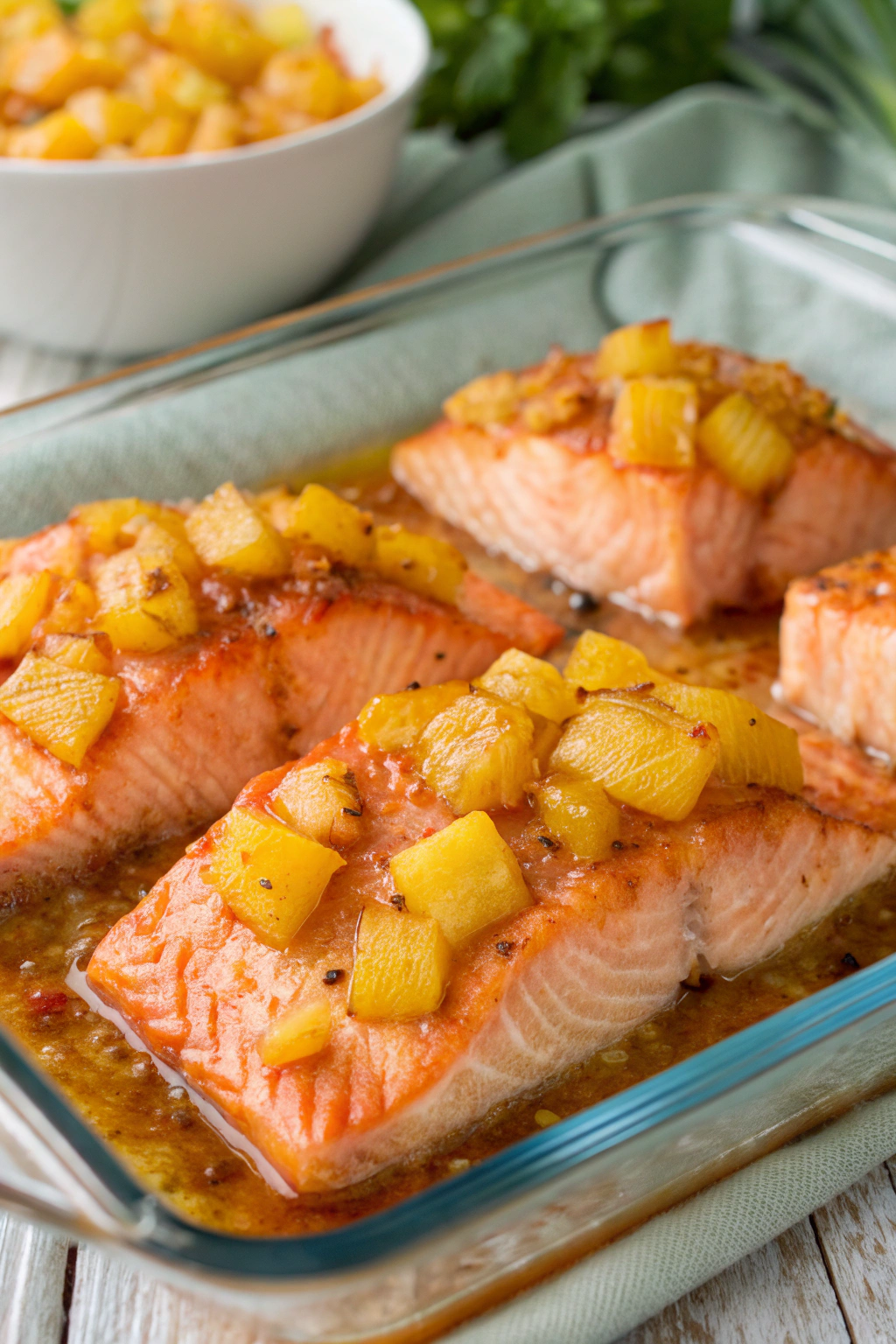 Honey Pineapple Salmon Recipe