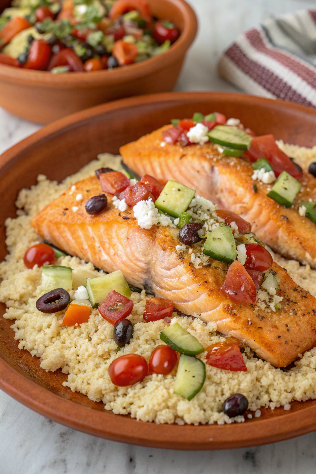 Mediterranean Salmon Recipe