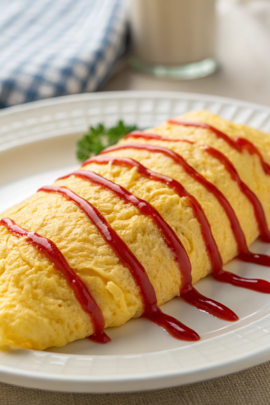 Omurice Japanese Rice Omelette Recipe